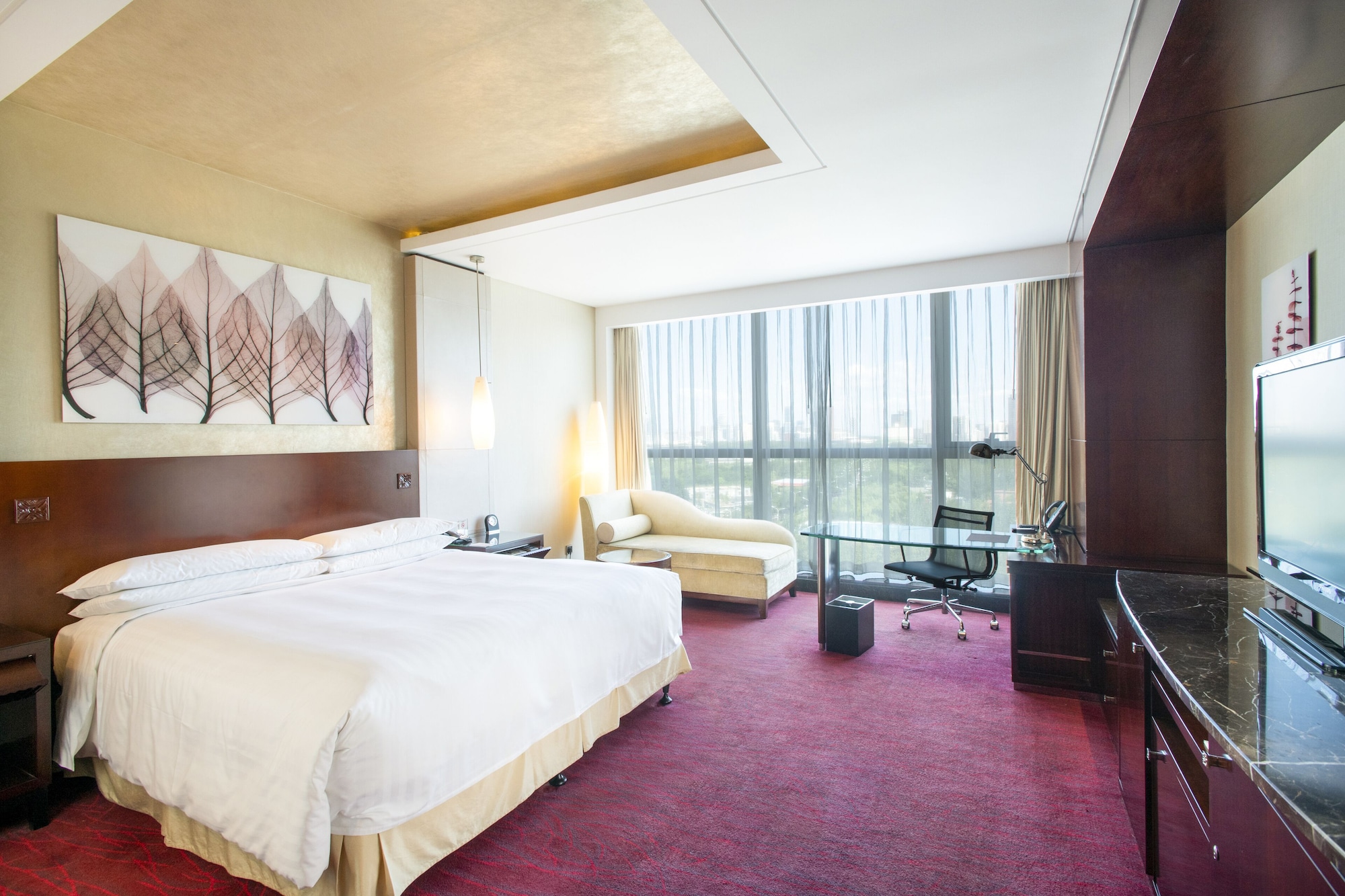 غرفة بسرير كينج، Beijing Marriott Hotel Northeast 2/9