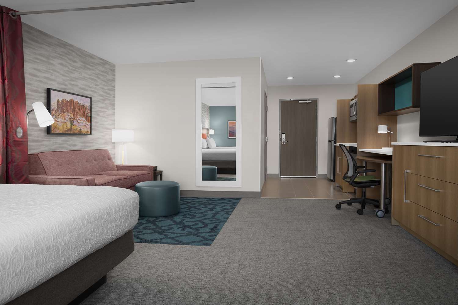 STUDIO, SUITE, 2 QUEEN BEDS, ACCESSIBLE