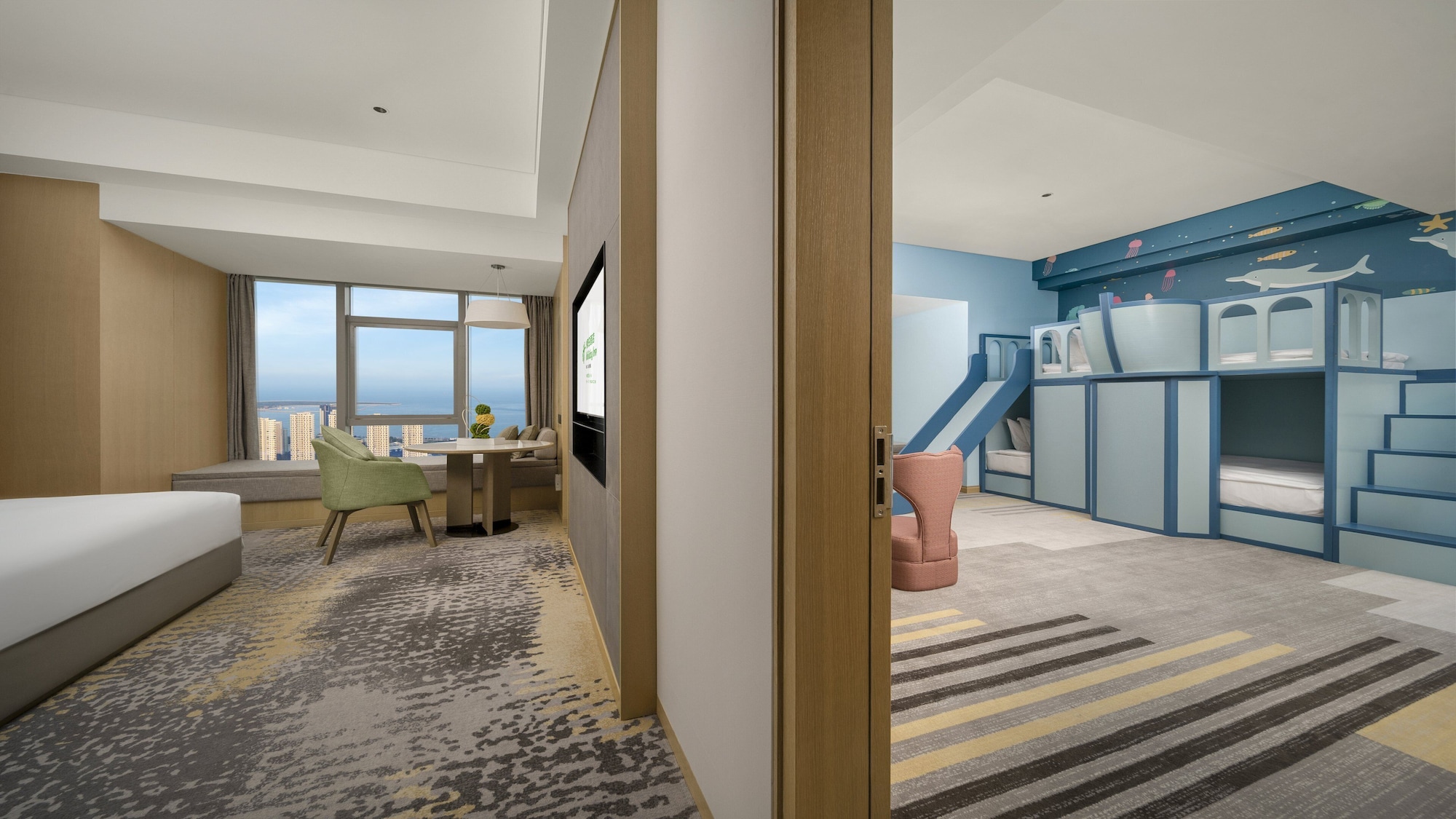 1 Bedroom, Kids Theme, Suite, King Bed, Sea View