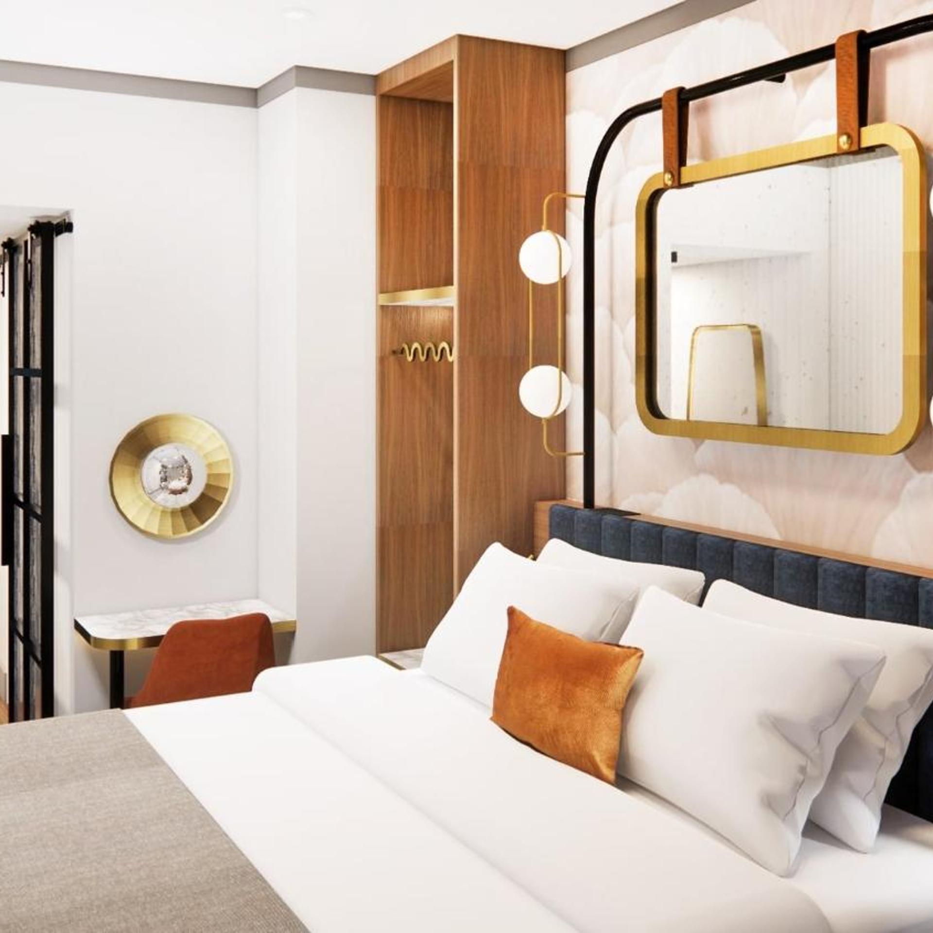 Suite, King Bed, Times Square View