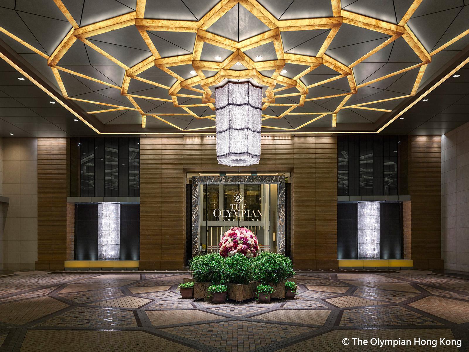 Lobby at THE OLYMPIAN HONG KONG, HONG KONG