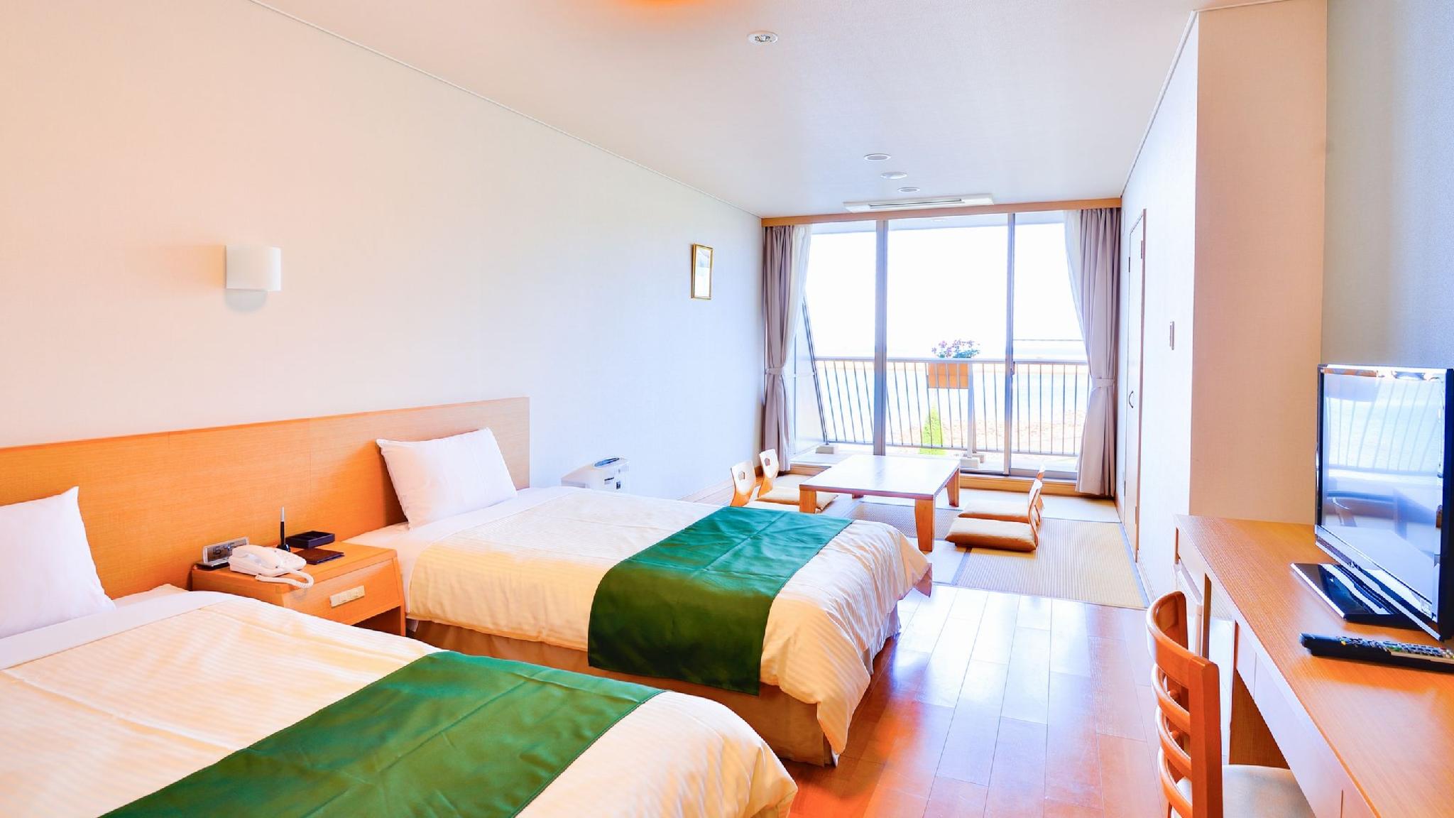 Semi Room, 2 Semi Double Beds, Ocean View