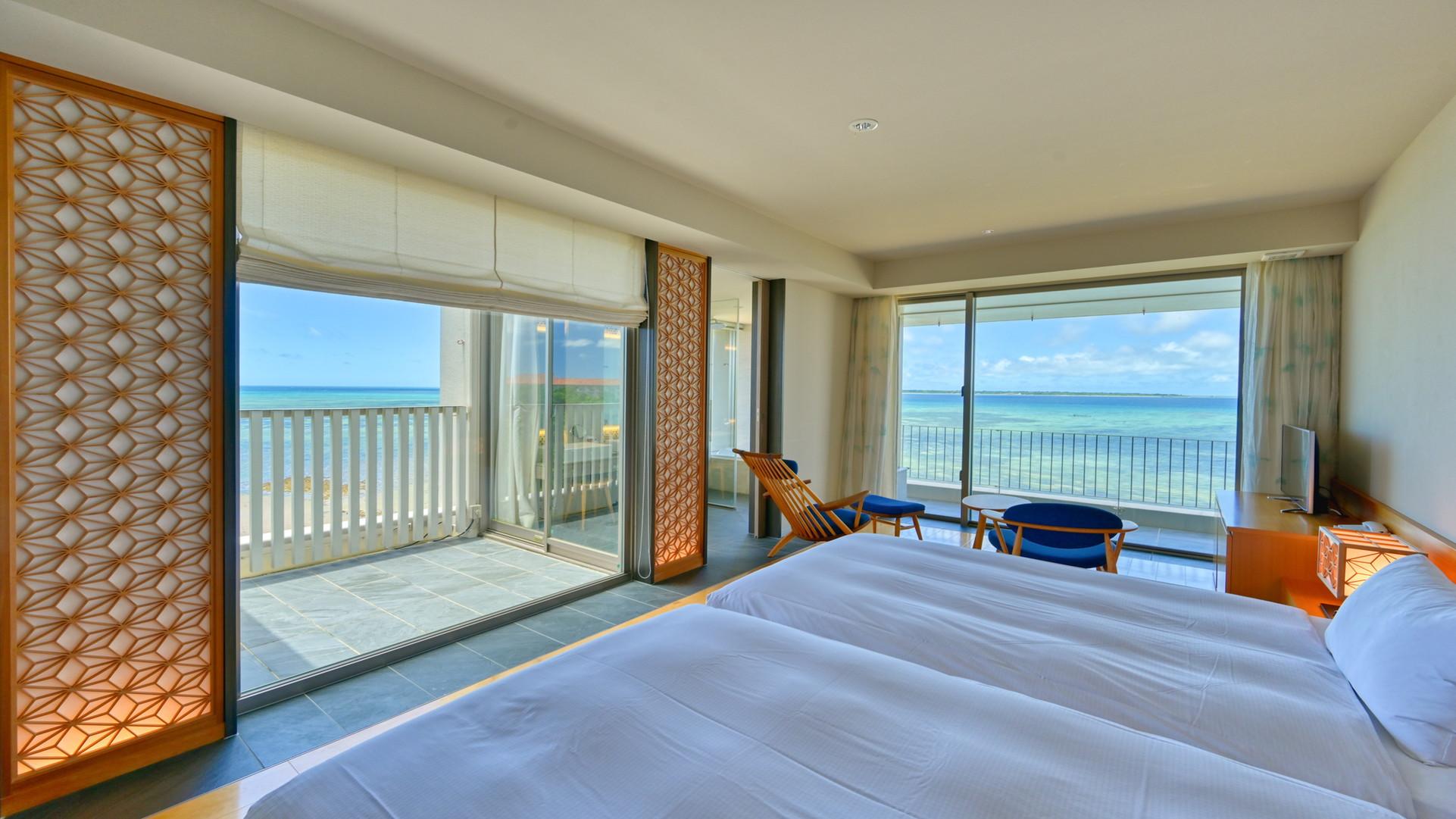 Room, Twin Beds, Ocean View, New Wing, Top Floor, Corner