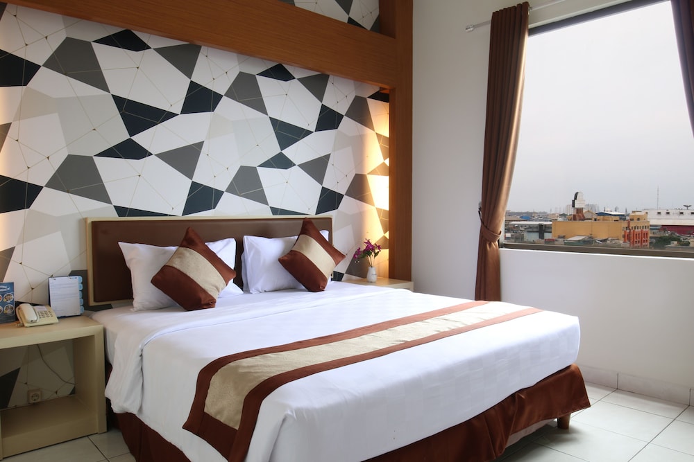 غرفة ديلوكس بسريرين منفصلين، Hotel 88 Jakarta - Mangga Besar VIII 2/3