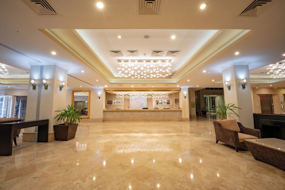 Lobby at Sunis Elita Beach Resort, KIZILAGAC