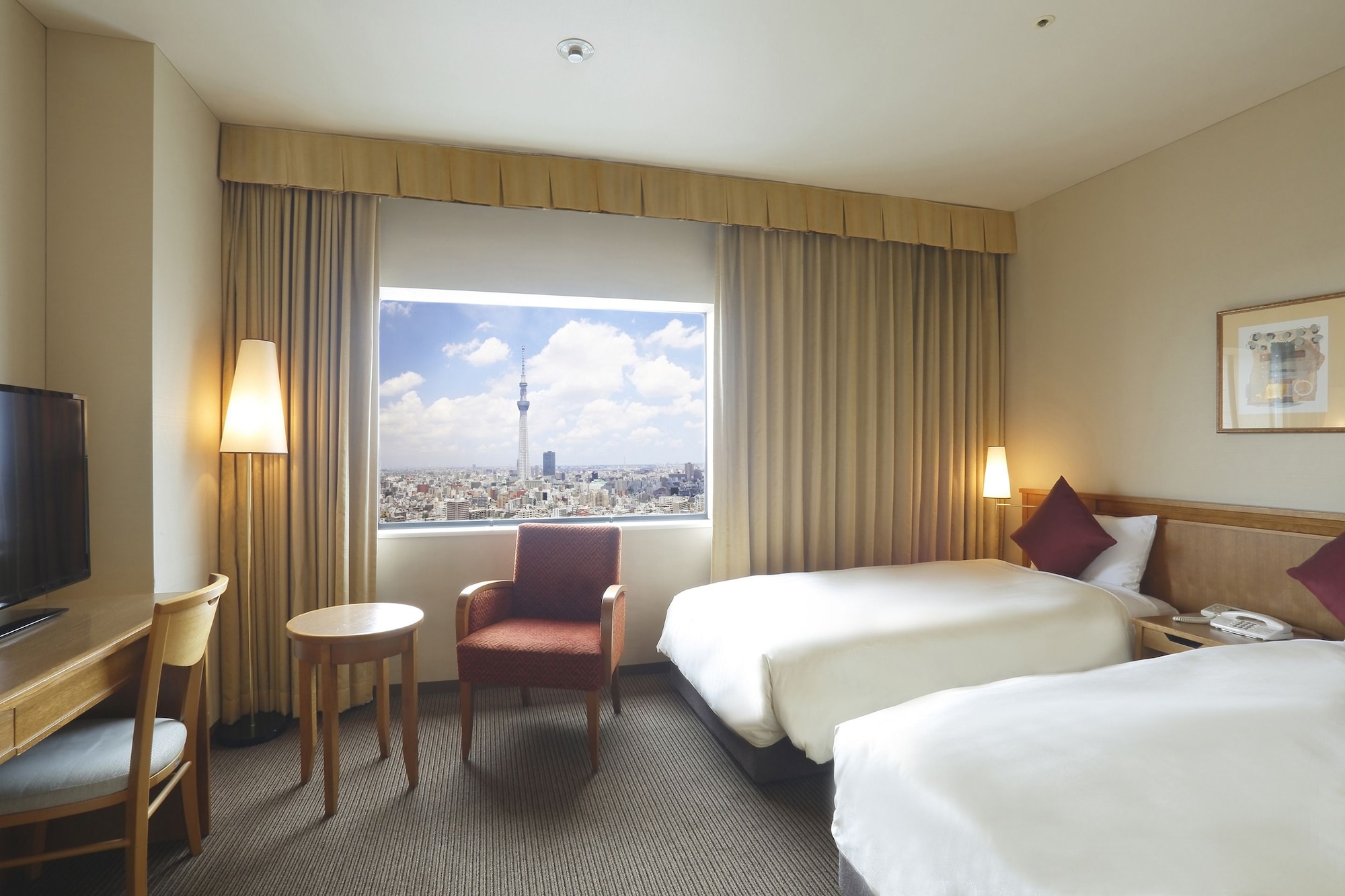 Sky, Tree, Premium, Twin Beds, with View