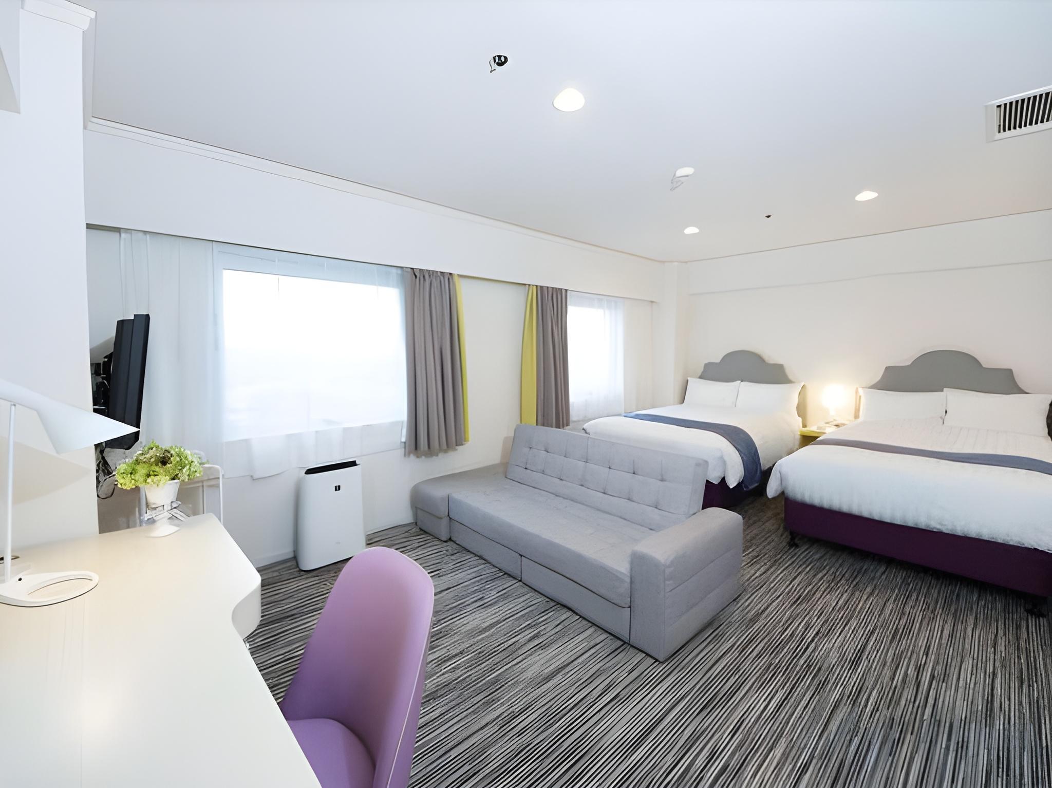 Semi Room, Deluxe, 2 Semi Double Beds