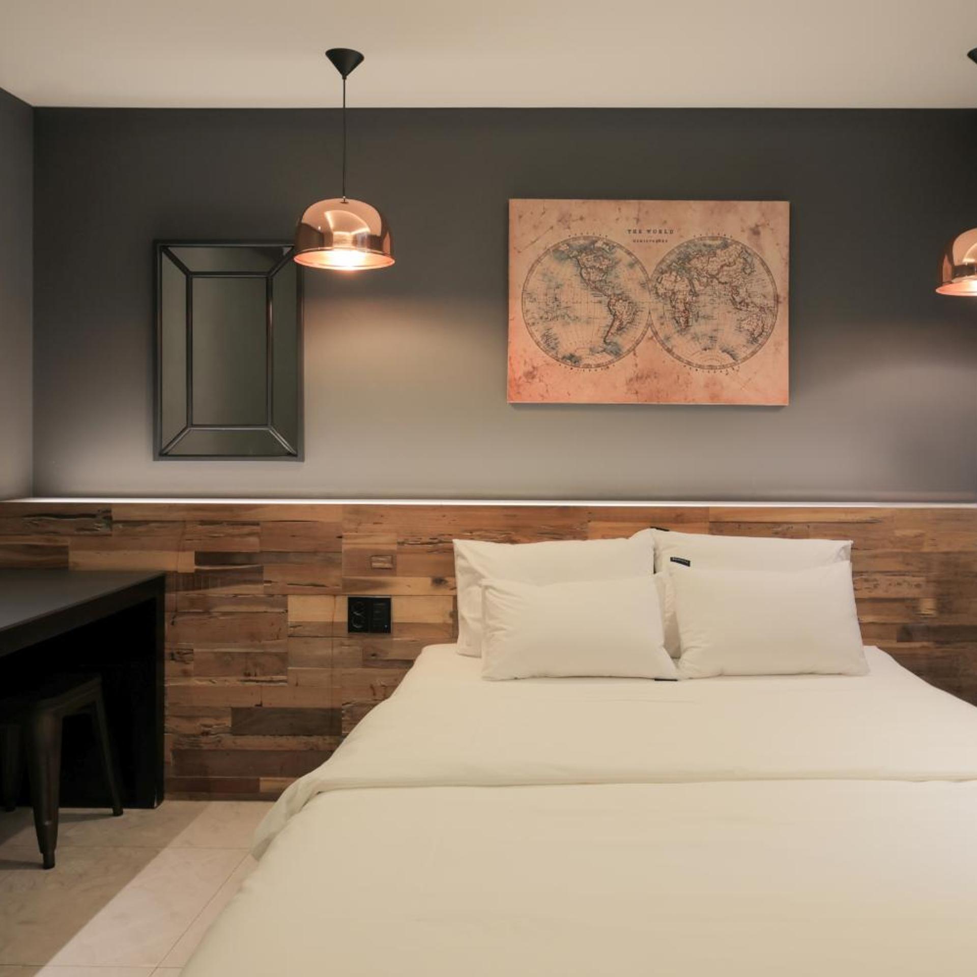 غرفة قياسية بسرير مزدوج، Hotel Yaja Jeongwang 6/9