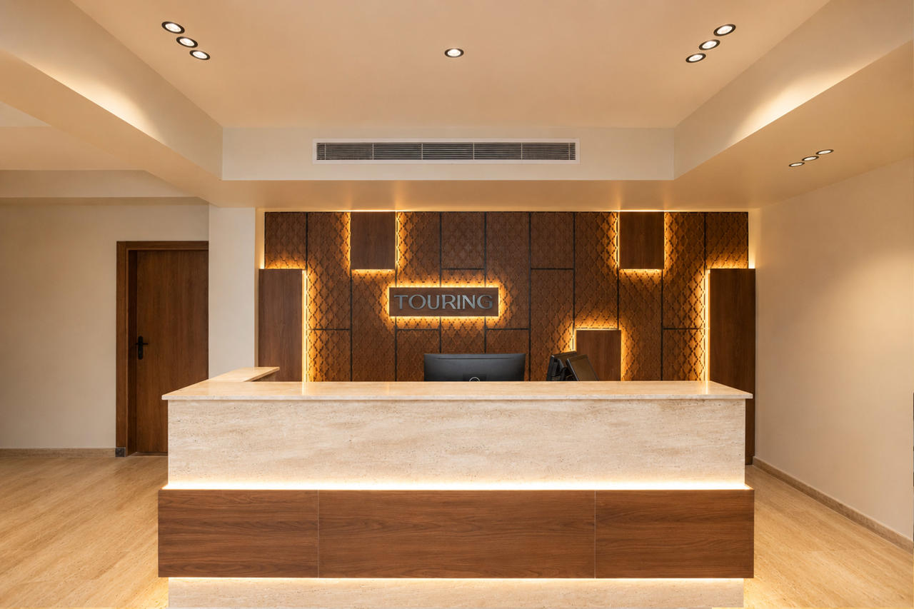 Lobby at Touring Pyramids Hotel, GIZA