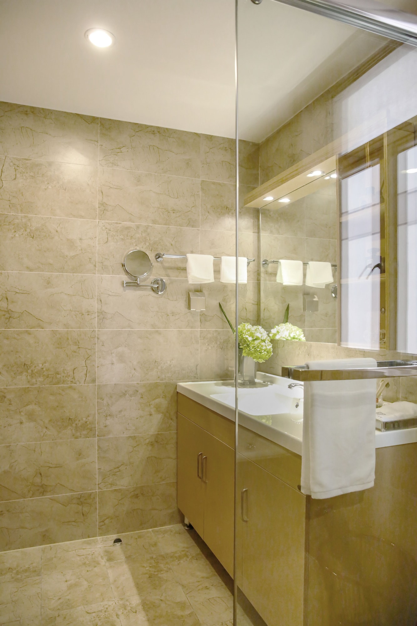 Two Bedroom Deluxe (1King+1Single)، Green Court Residence Jinqiao Diamond Shanghai 3/3