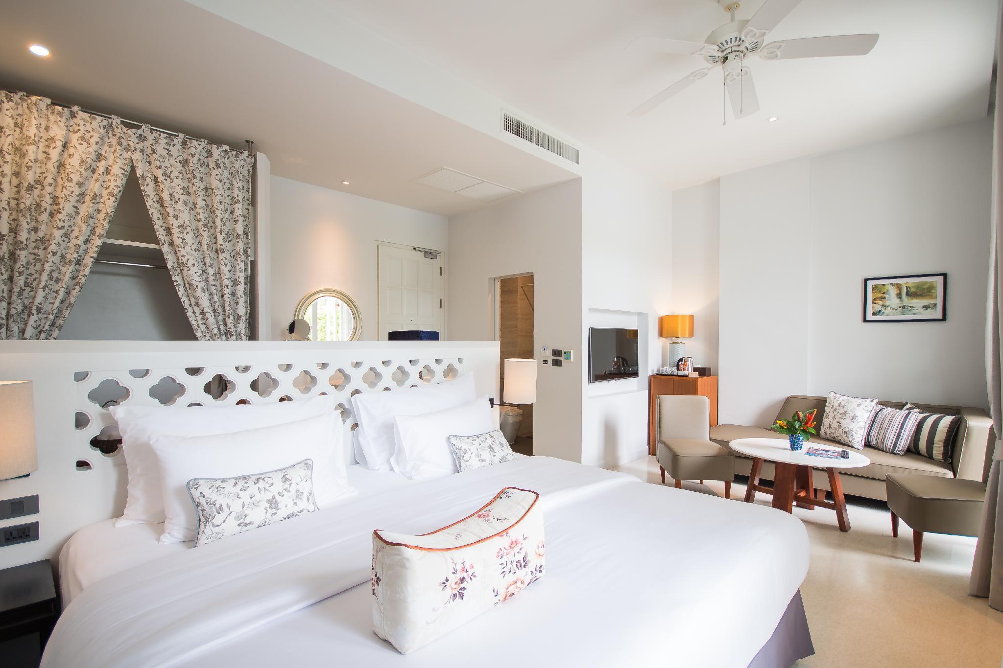 Garden, Junior Suite, 2 Double Beds, Terrace