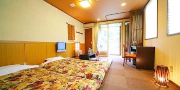 Japanese, Twin Beds, Outdoor Bath
