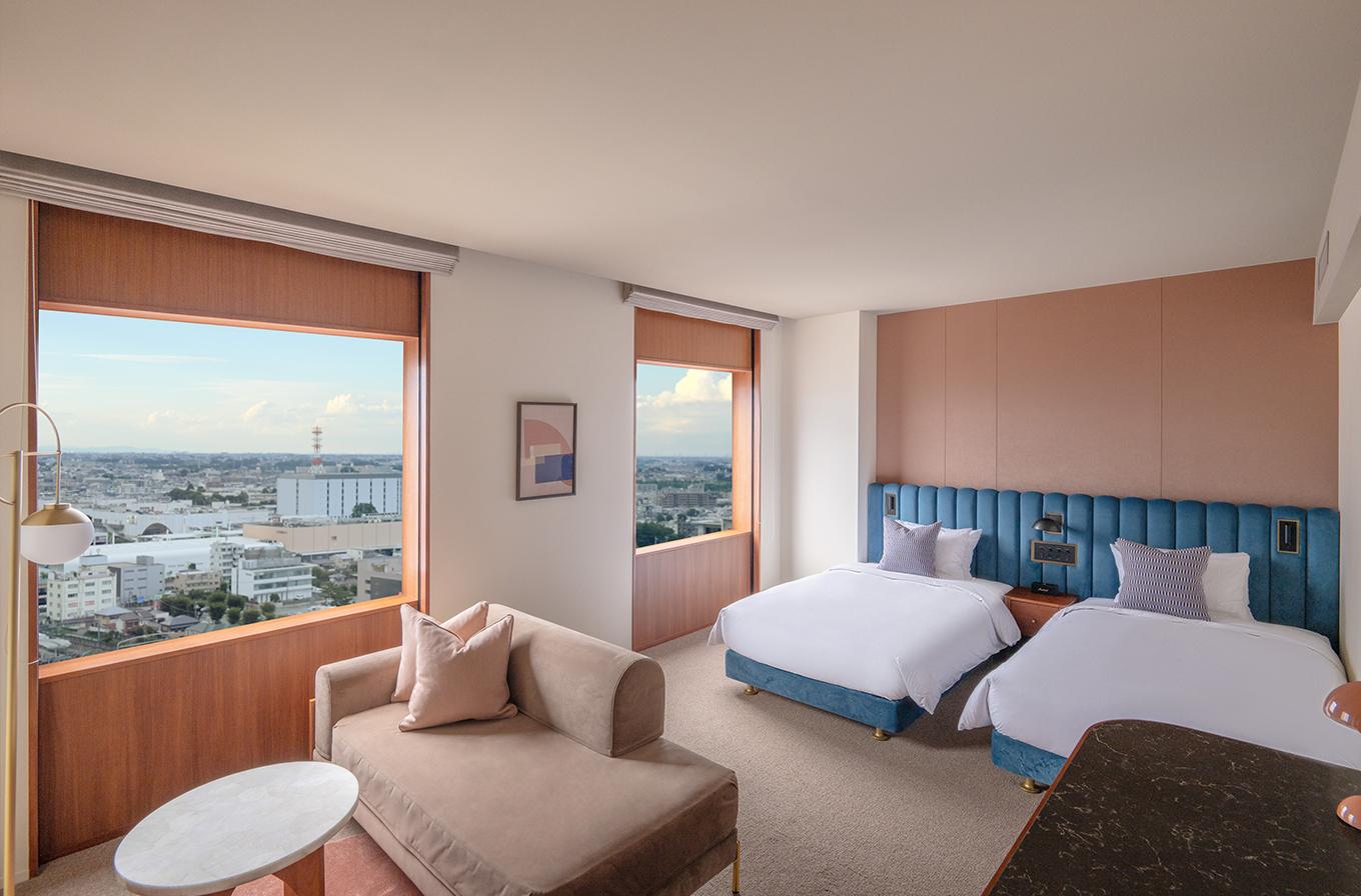 GRAND SUPERIOR, TWIN BEDS, HIGH FLOOR
