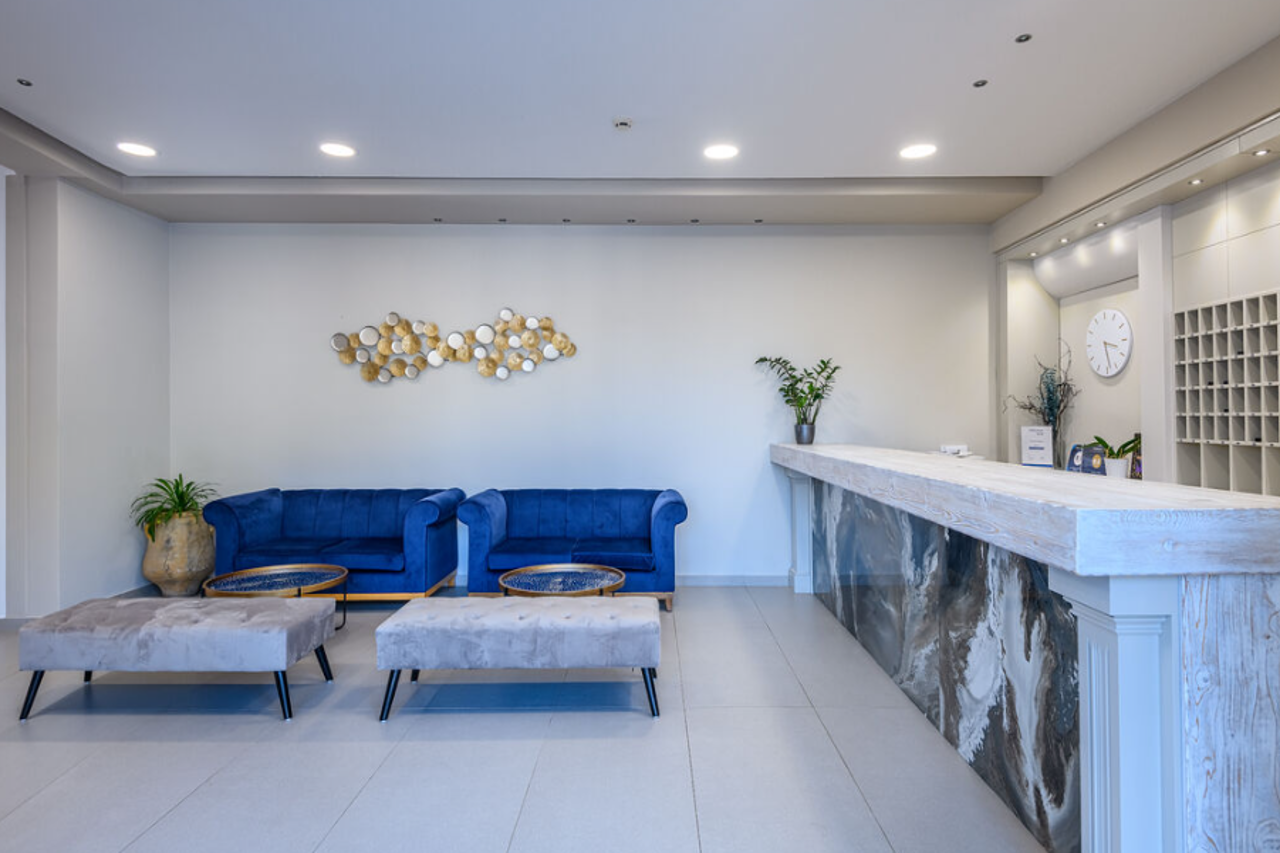 Lobby at Kalimera Mare Hotel, Kardamena