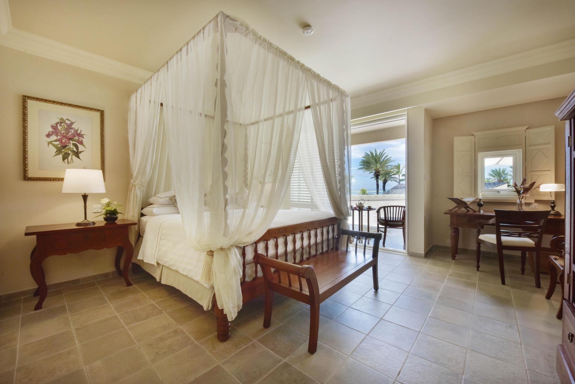 Colonial, Suite, Double Bed, Ocean View