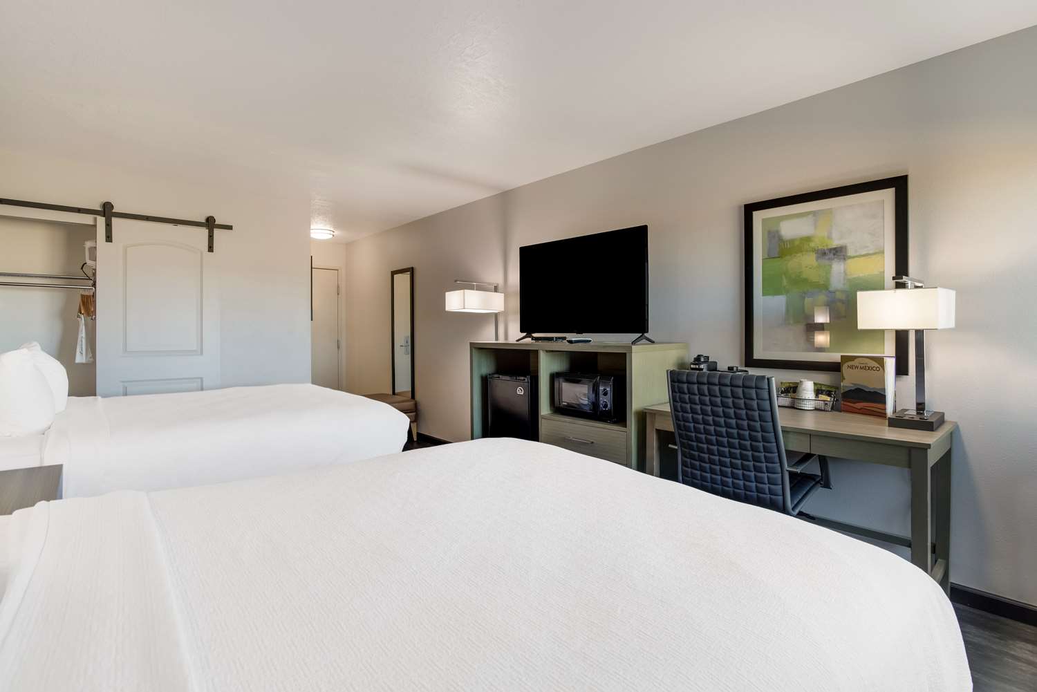غرفة بسريرين كوين لذوي الإعاقة، Best Western Grants Inn 3/4