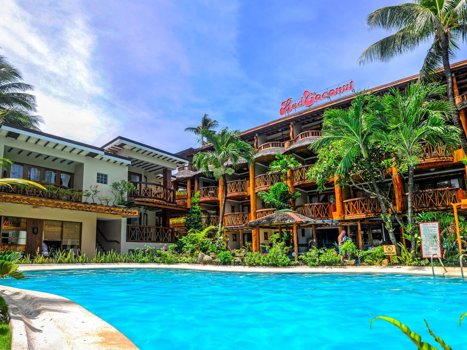 Red Coconut Beach Hotel in BORACAY