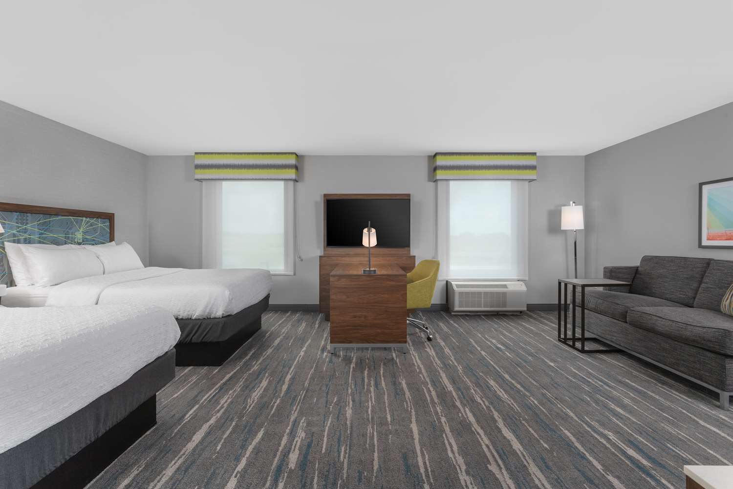 STUDIO, SUITE, 2 QUEEN BEDS, SOFA