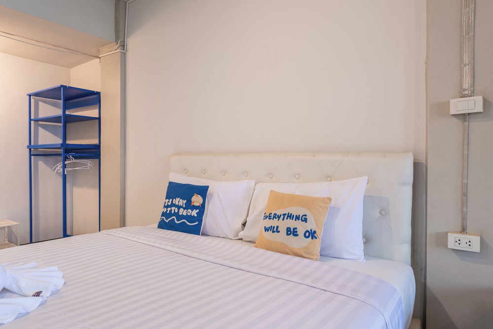 غرفة ديلوكس بسرير كينج بإطلالة على المدينة، Bkk39 Airport hotel 5/10