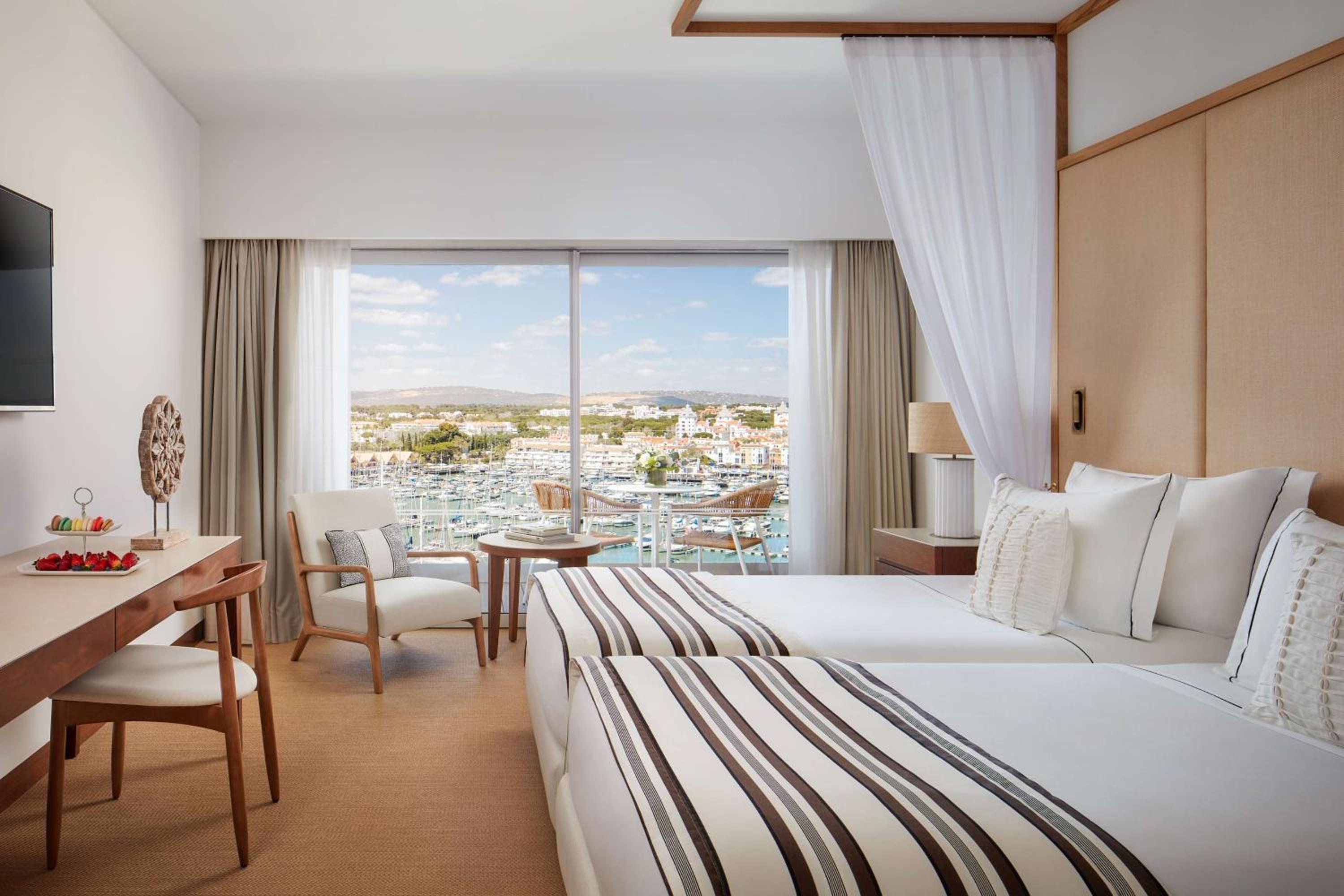 Beach, Premium, Double or Twin Bed, Marina View