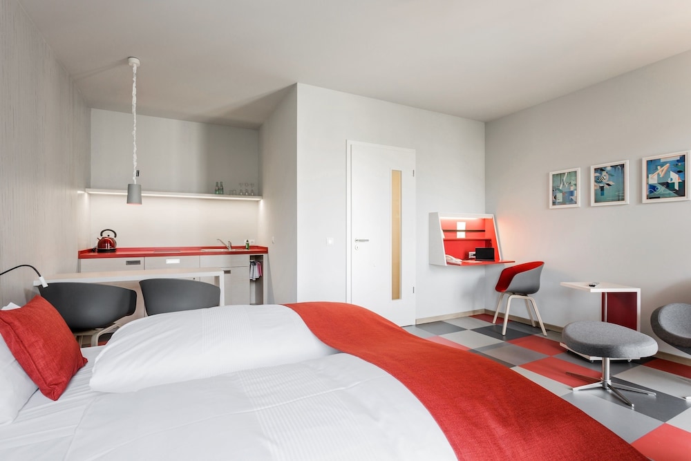 Apartment, Double Bed, Sofa, Kitchen, Next Tower