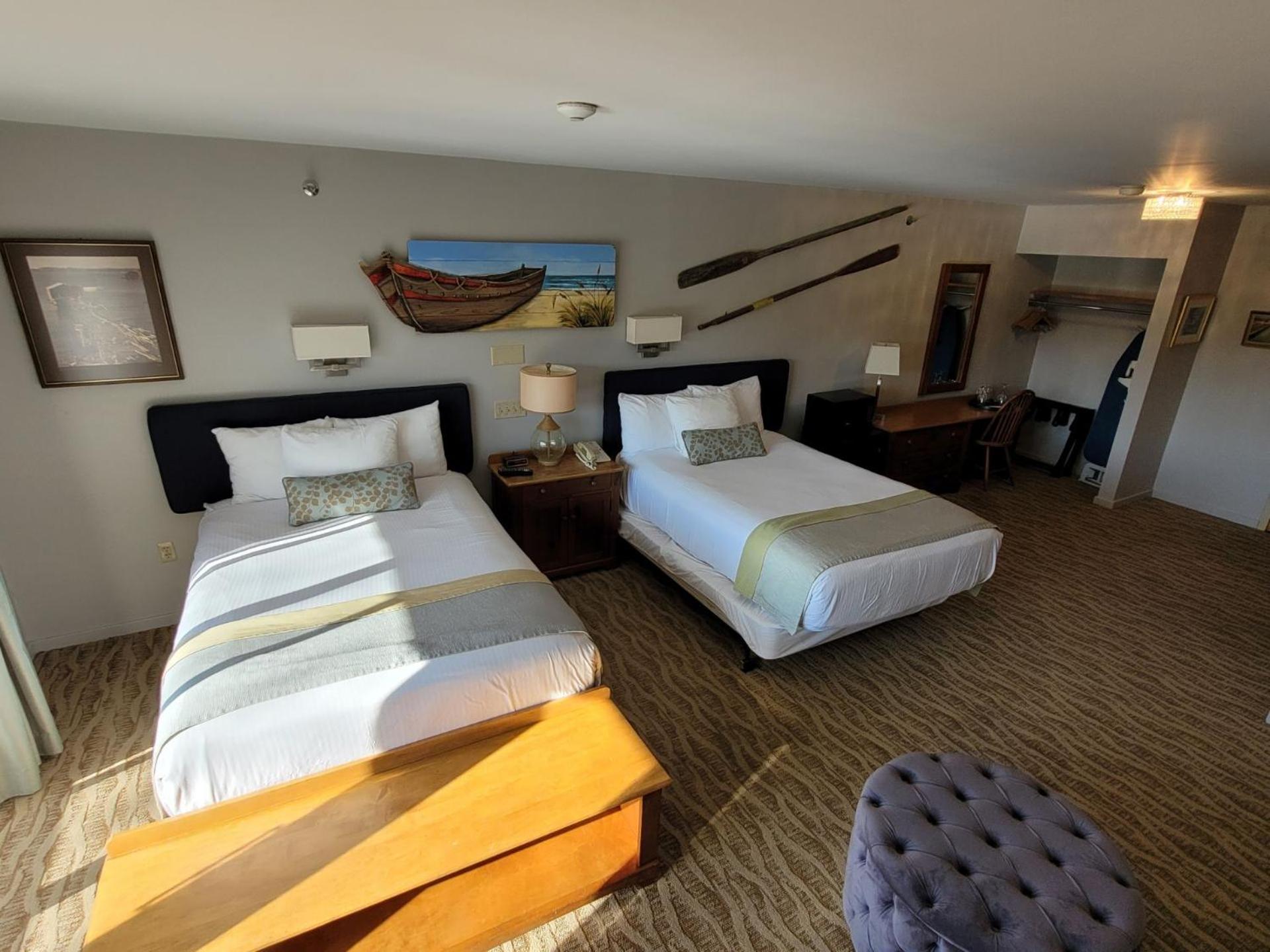 Lodge, 2 Double Beds