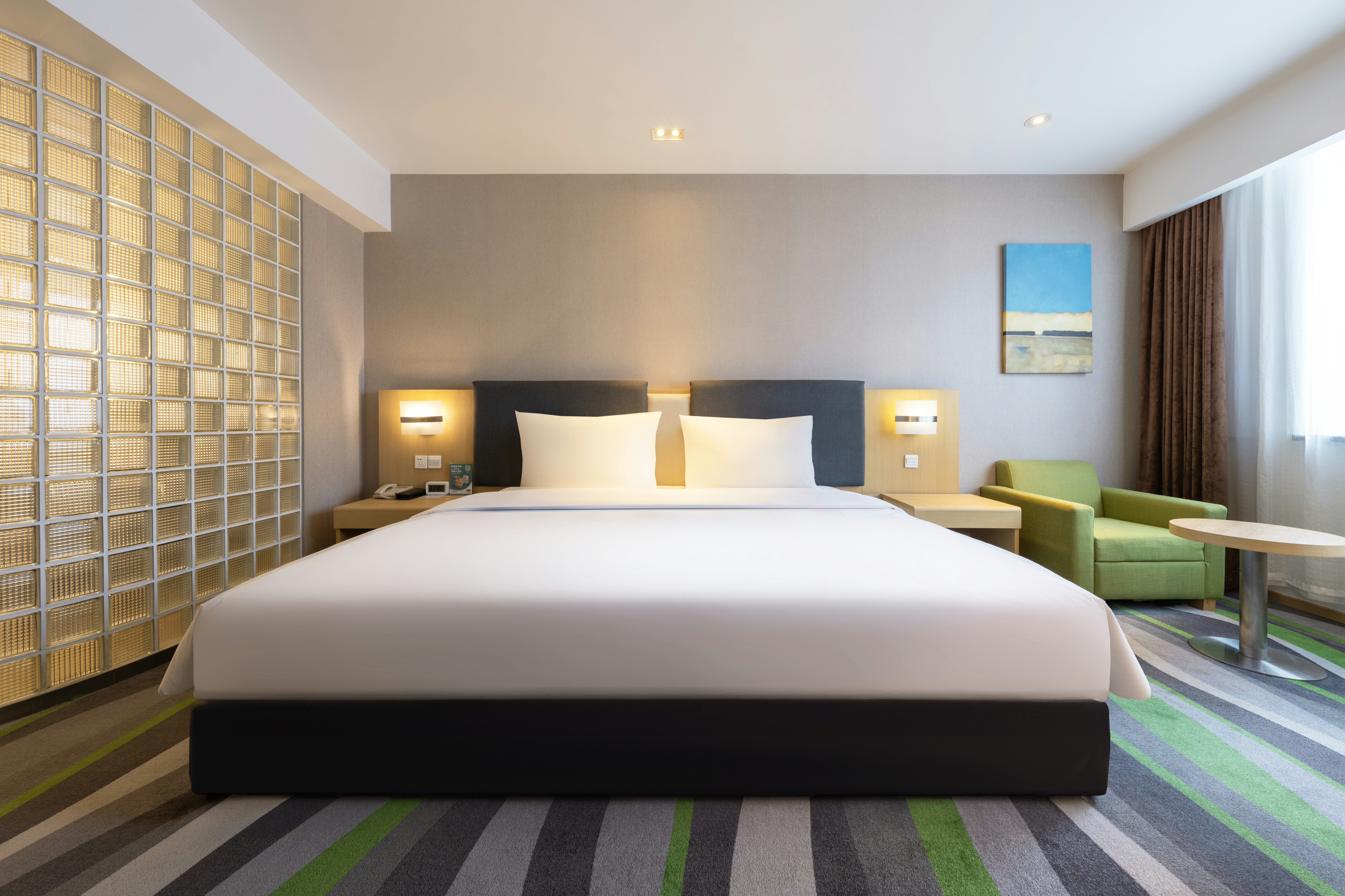 غرفة قياسية بسرير كينج، HOLIDAY INN EXPRESS JINAN HIGH-TECH ZONE 2/4