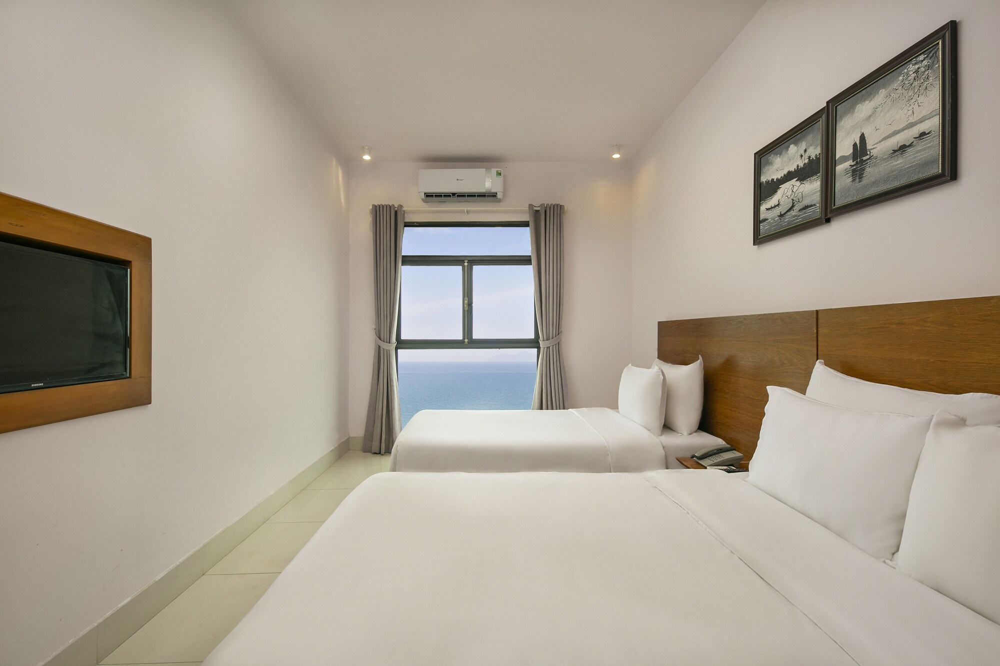 FAMILY, DOUBLE BED, OCEAN VIEW