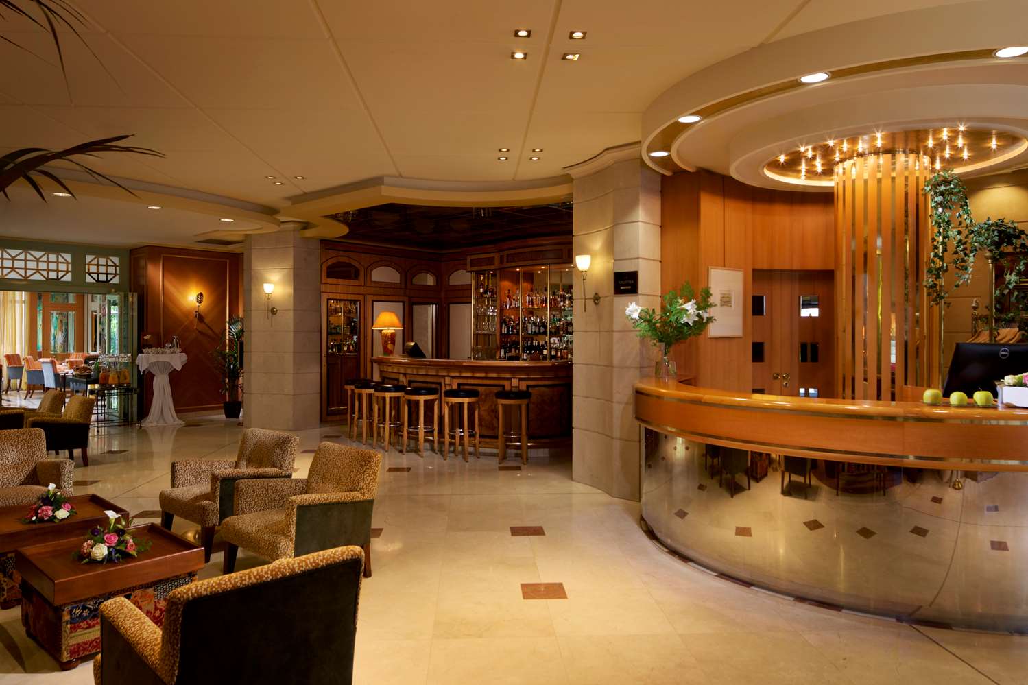 Lobby at Hotel Parc Belair, WorldHotels Distinctive, LUXEMBOURG