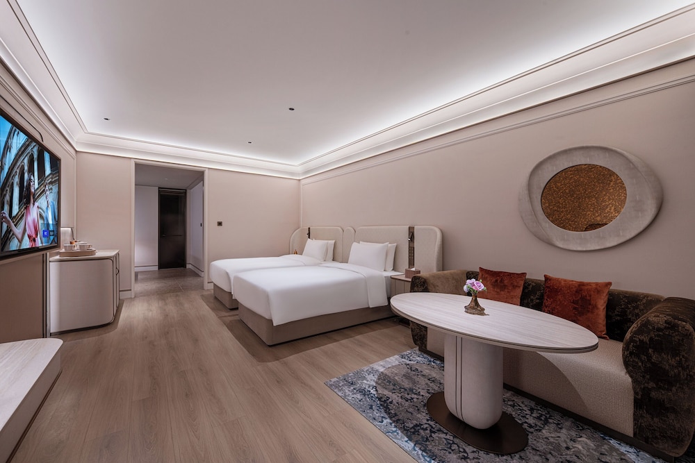 غرفة ديلوكس بسريرين منفصلين، Mercure Hangzhou West Lake Yuquan 3/3