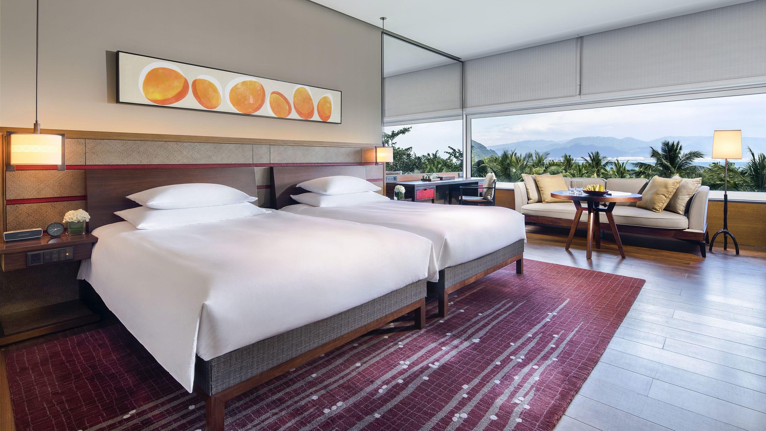 Park, Twin Beds, Ocean View