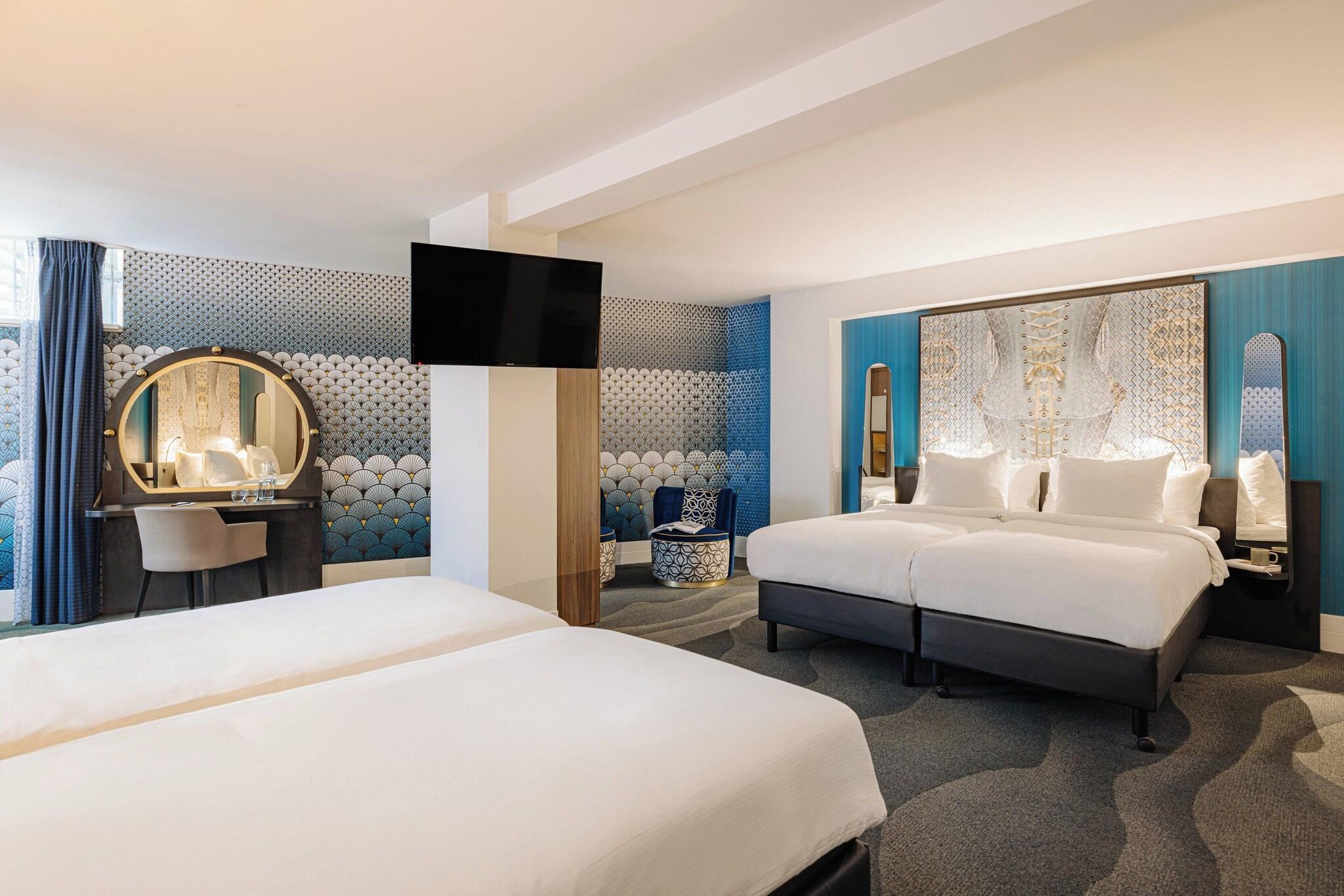Room, Quadruple, 4 Beds, Leonardo Eden Hotel Amsterdam City Center 2/3