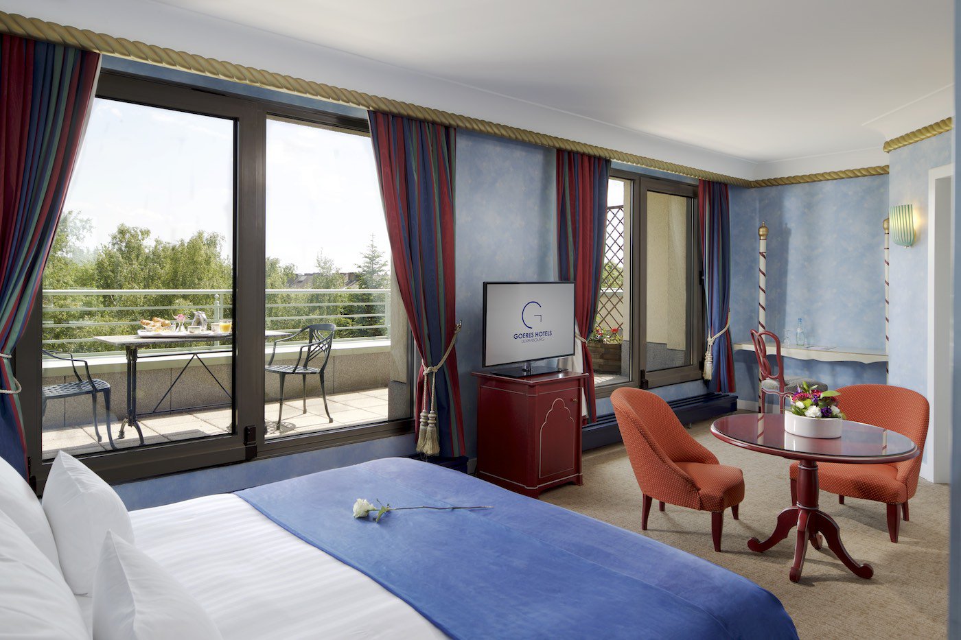 Theme, Suite, Convertible Double Bed, Balcony, Corner