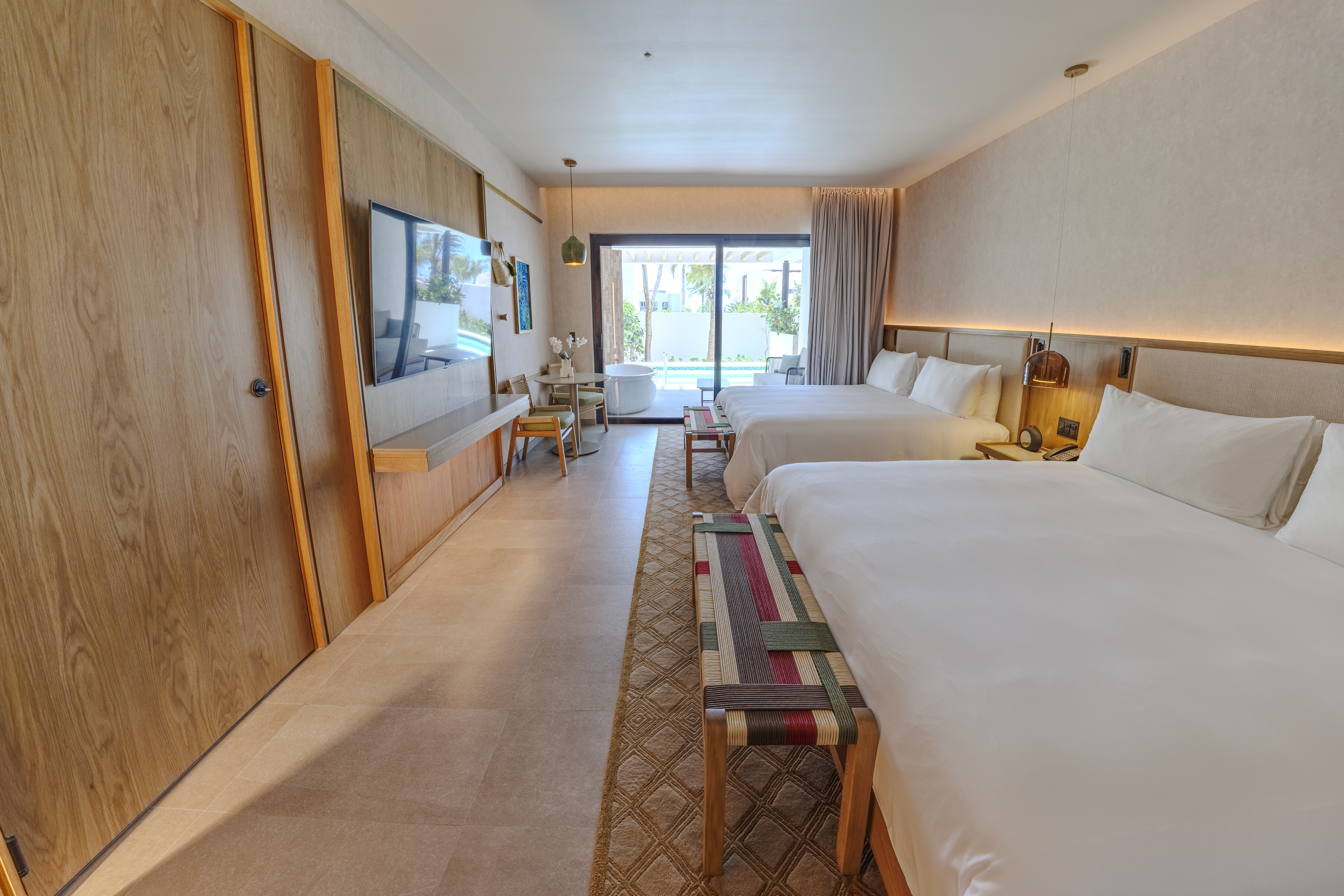 Alcoba, Double Bed, Ocean View