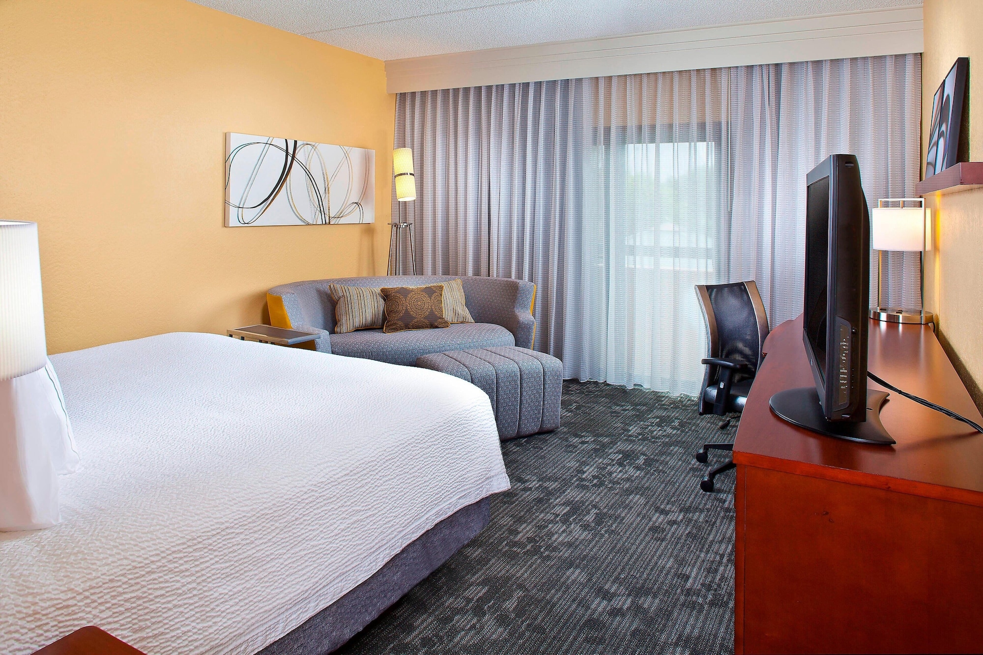 Room, King Bed, Sofa