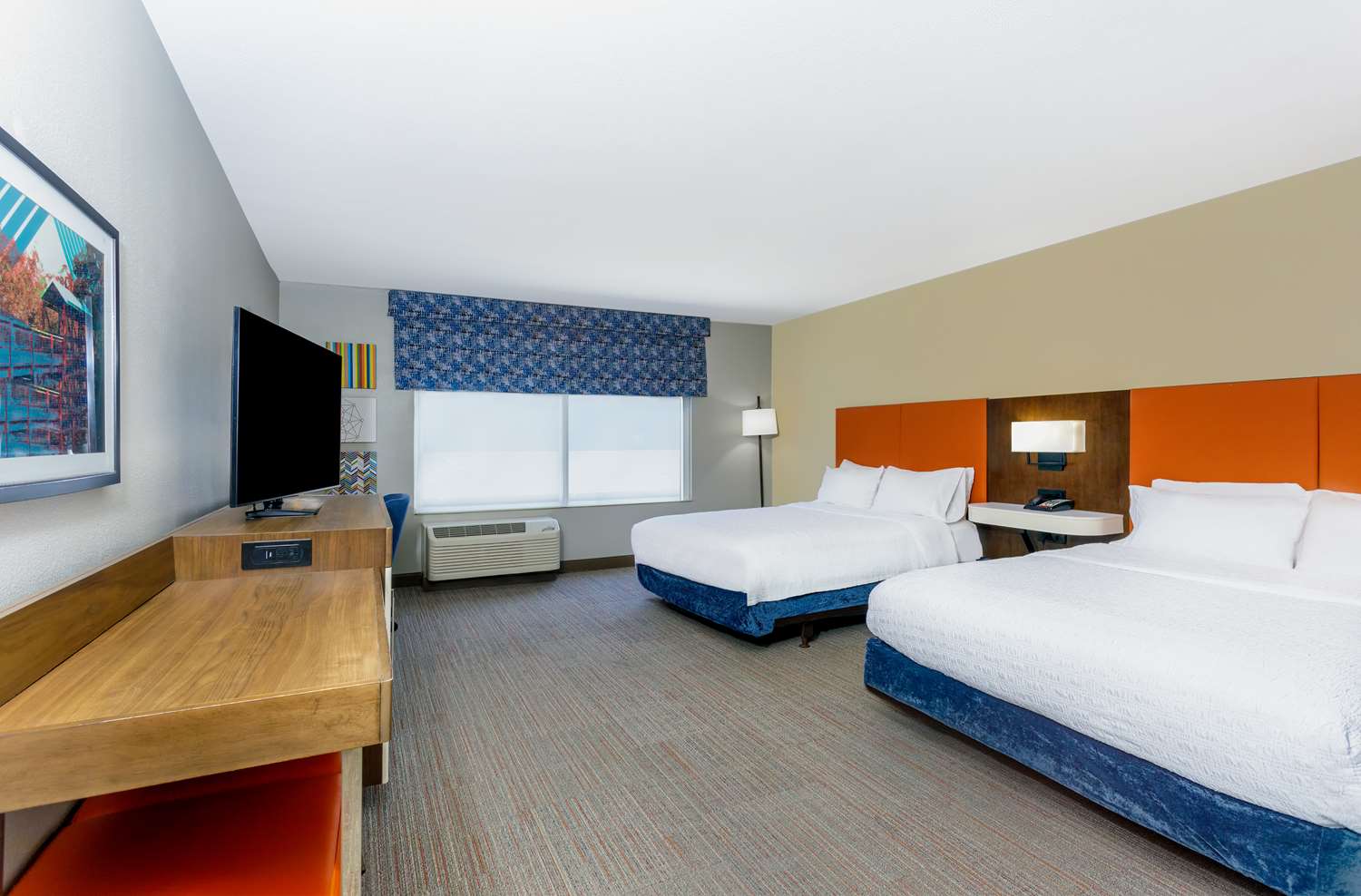 غرفة بسريرين كوين بحوض استحمام لذوي الإعاقة، Hampton Inn & Suites Tallahassee I-10 3/6