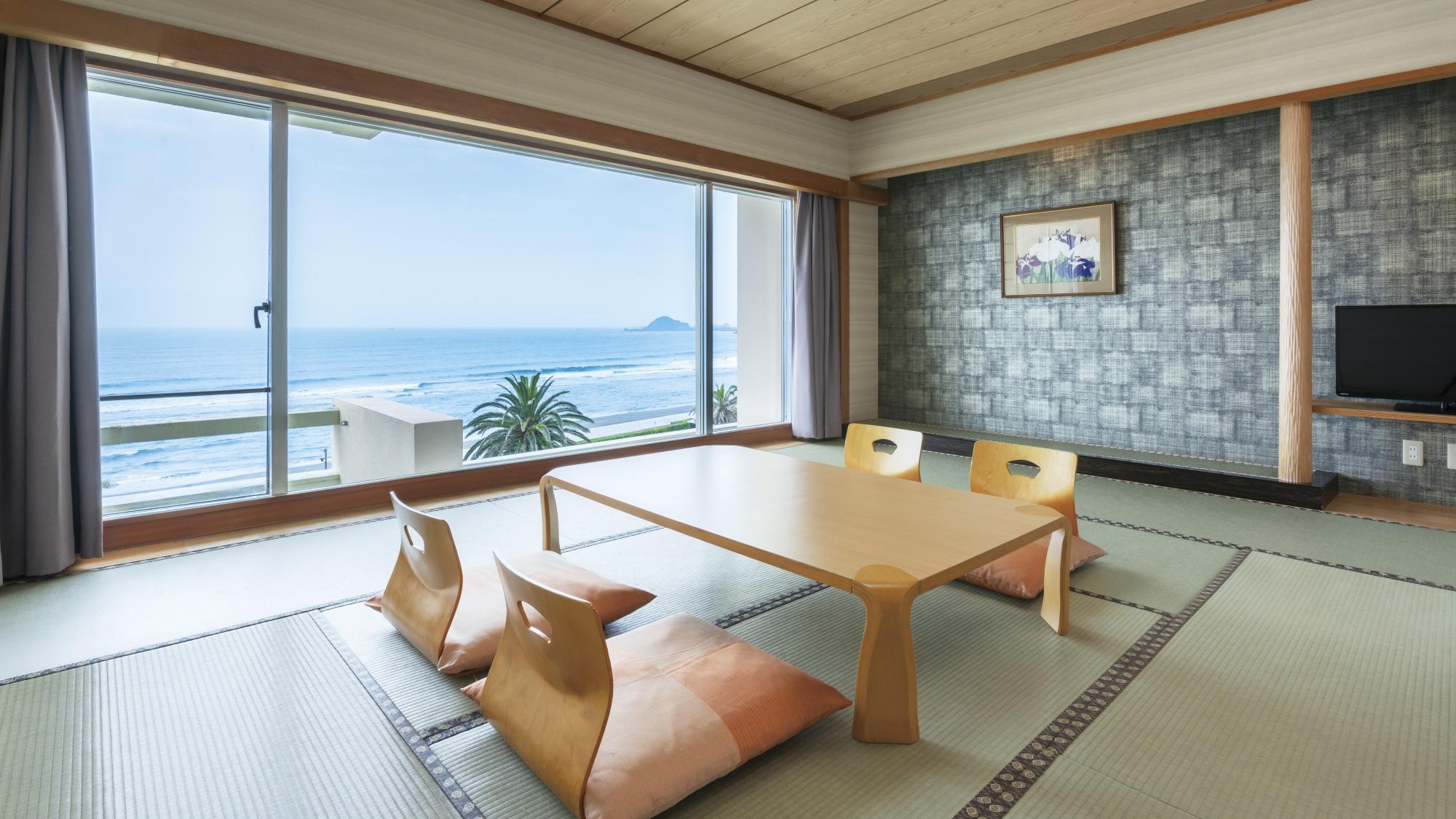 Japanese, Standard, Ocean Front, Side Ocean View, Tatami
