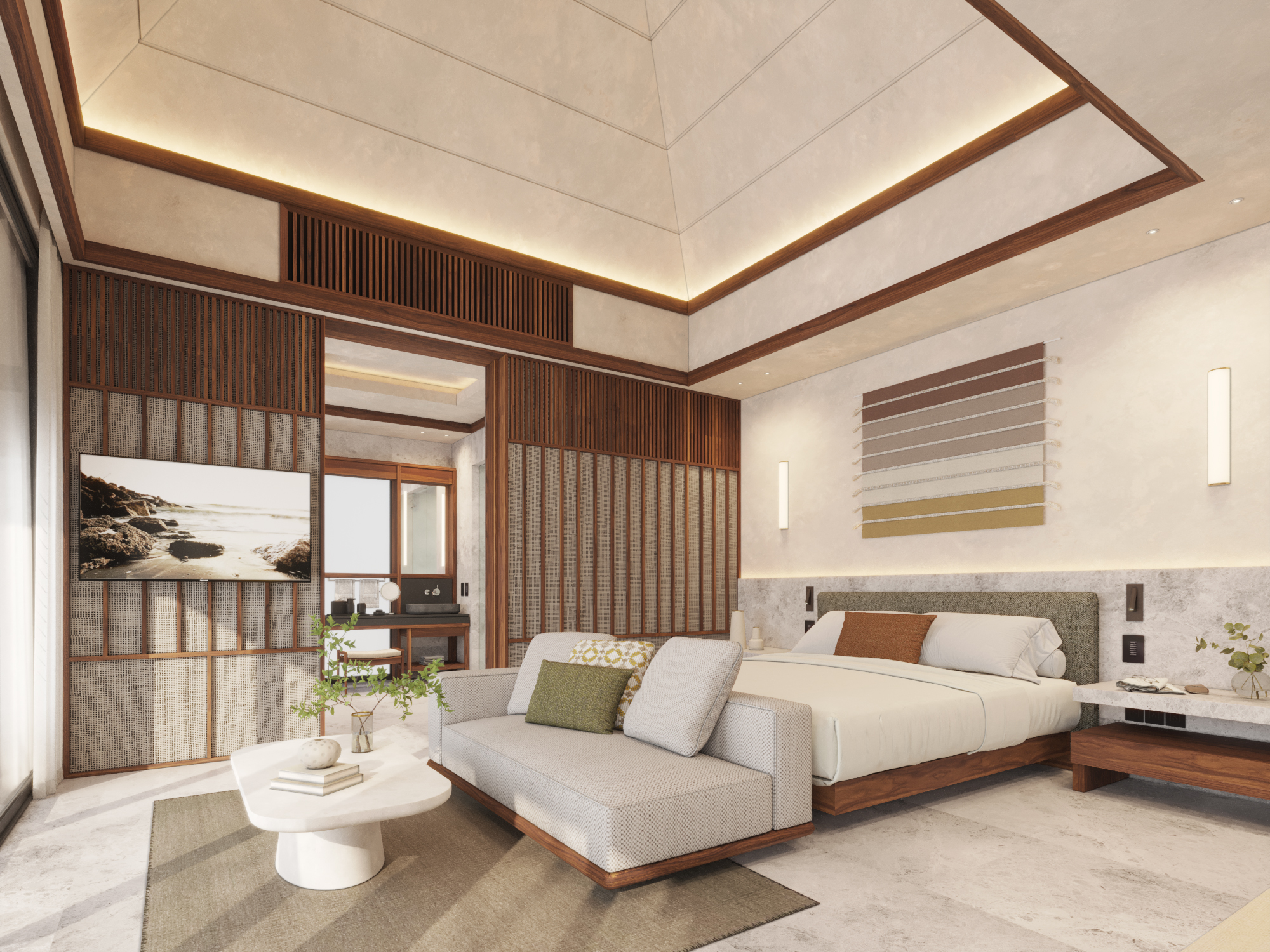 Villa, King Bed, Pool View