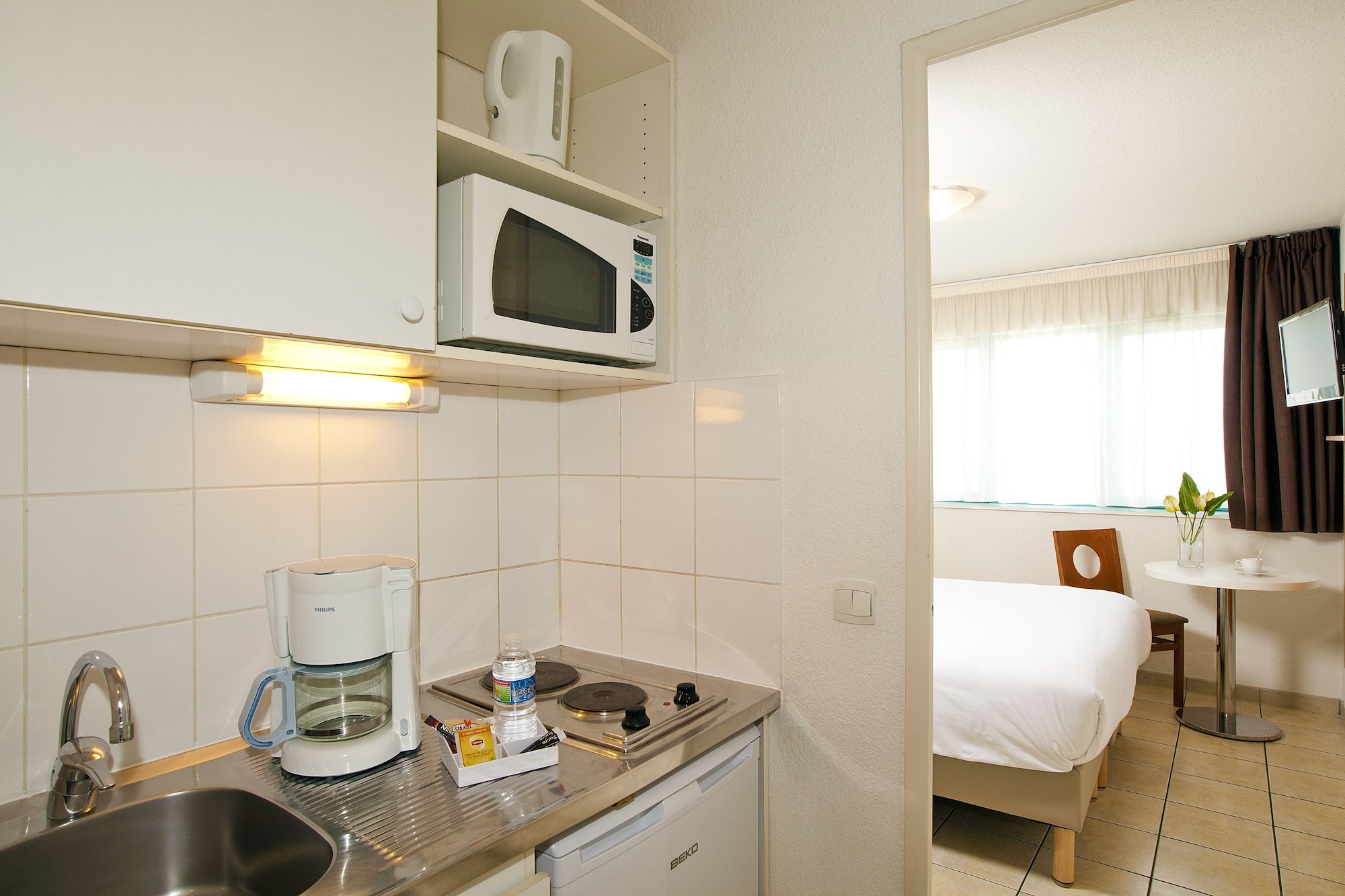 1 Bedroom, Premium, Apartment, Sejours Et Affaires Rive Gauche Serris Hotel 4/6