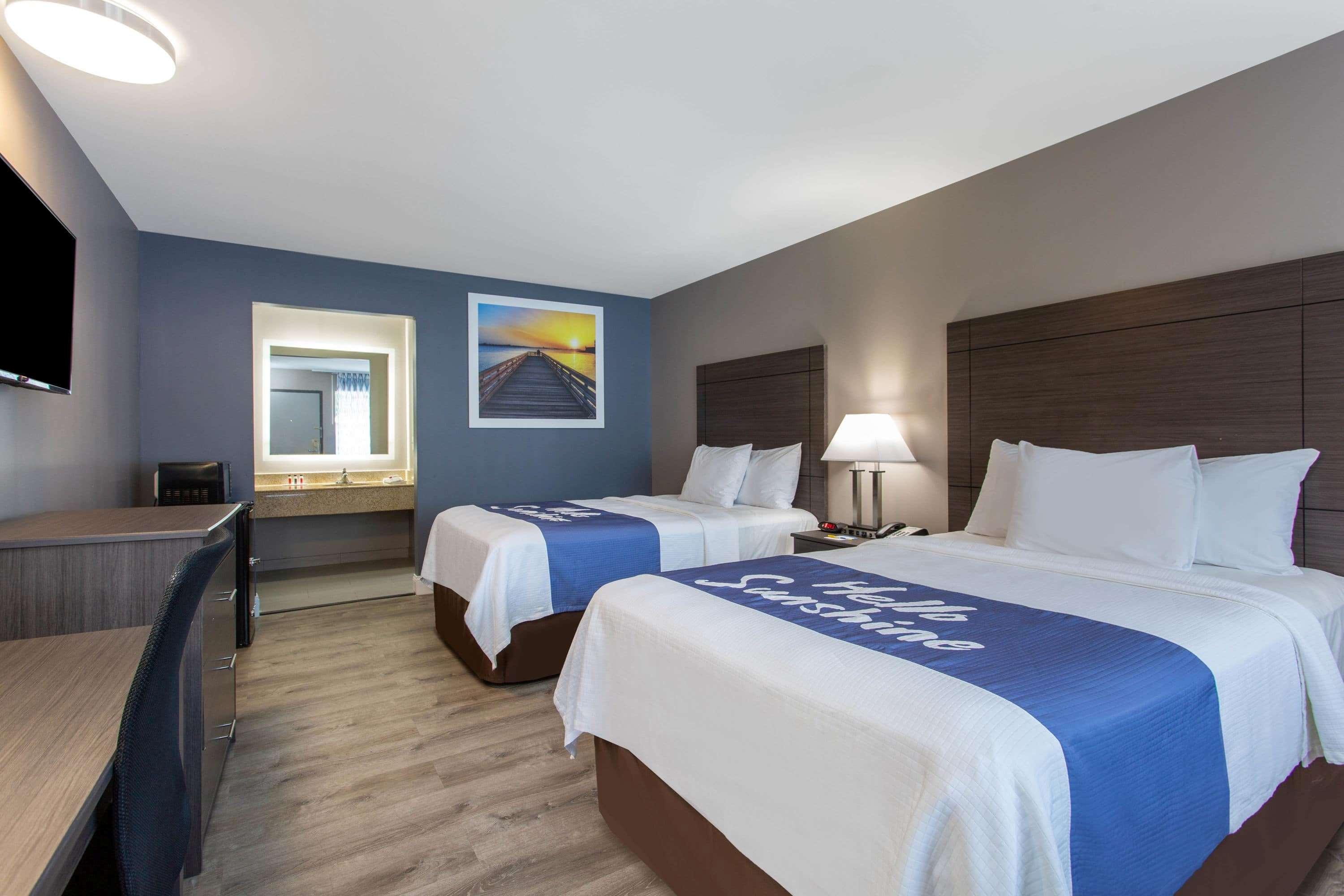 Room, 2 Double Beds, Smoking