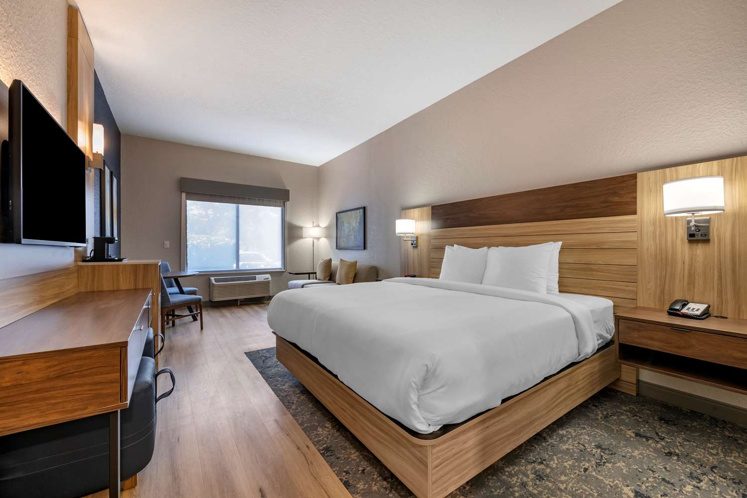 Room, King Bed, Sofa