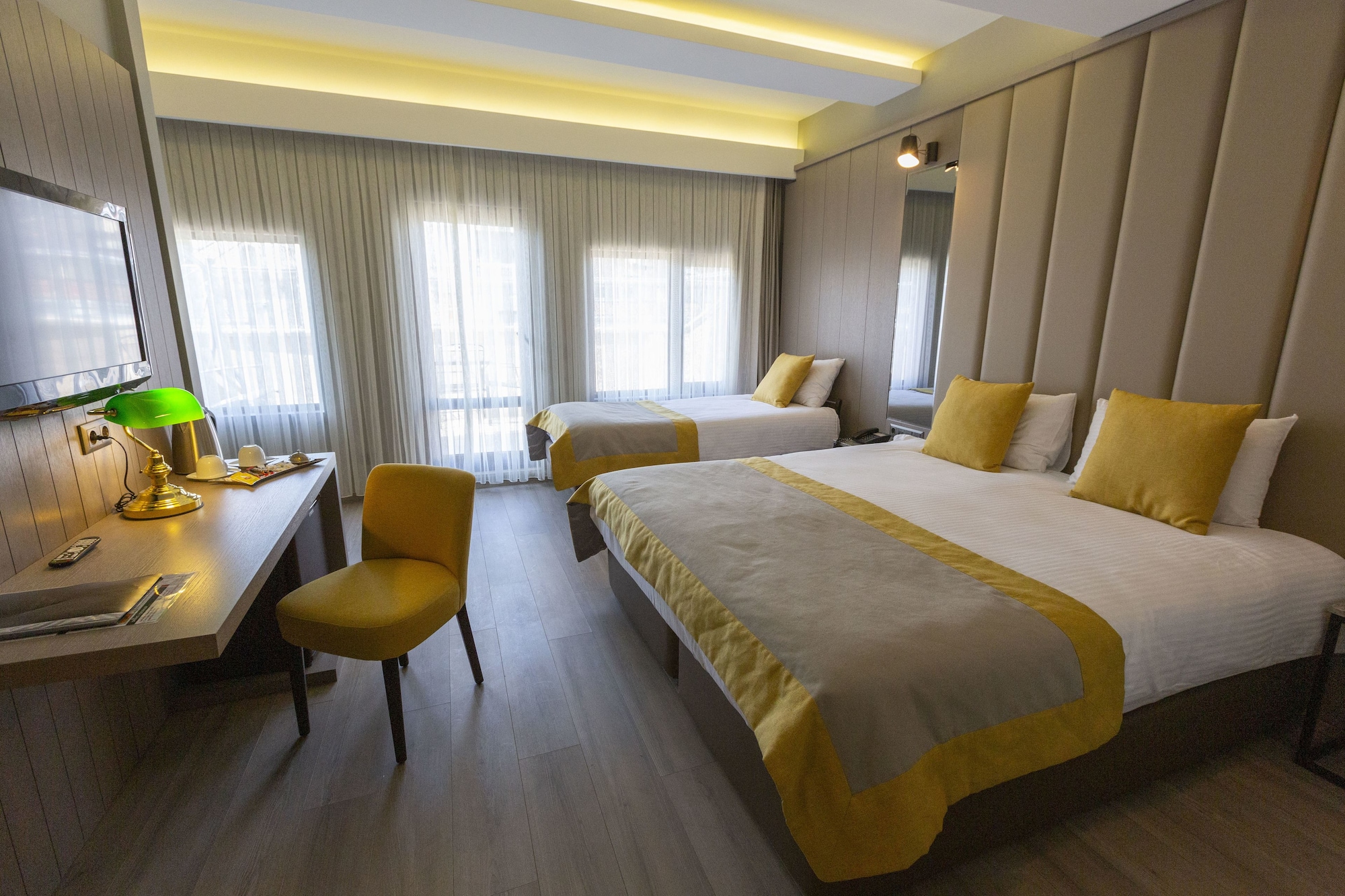 Mosque, Blue, Deluxe, King Bed, Terrace