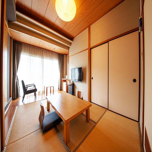 Japanese, Suite, Twin Beds, Mountain View, Night View