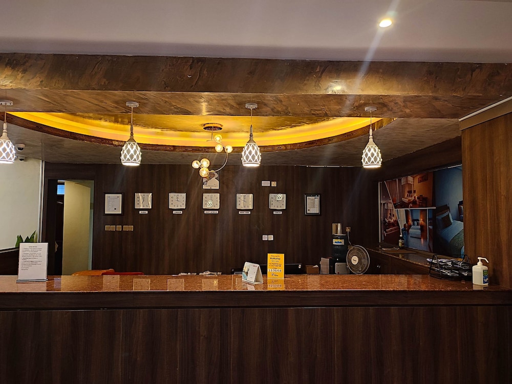 Lobby at Kooki Hotel, KAMPALA