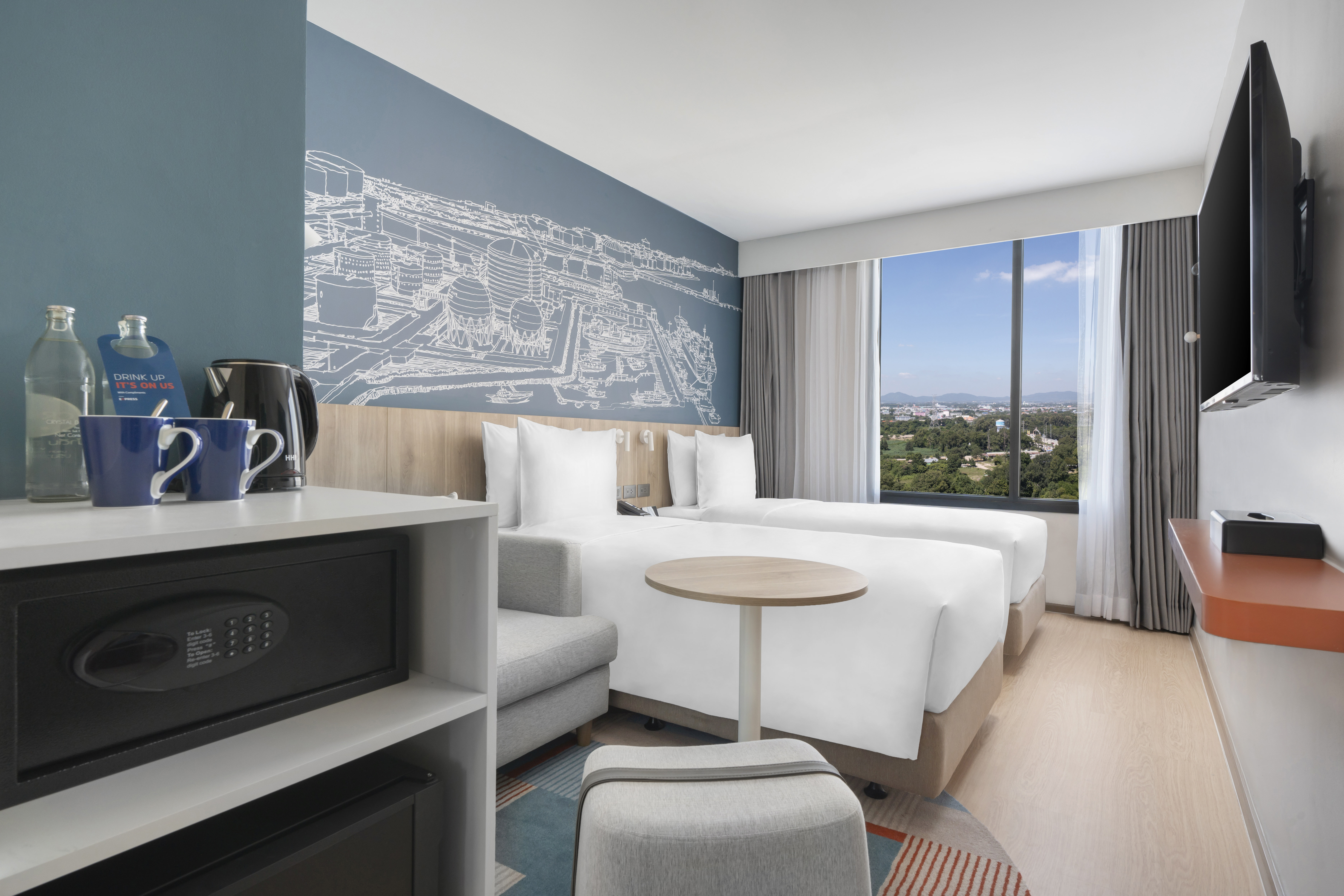Holiday Inn Express Rayong Map Ta Phut 36/84