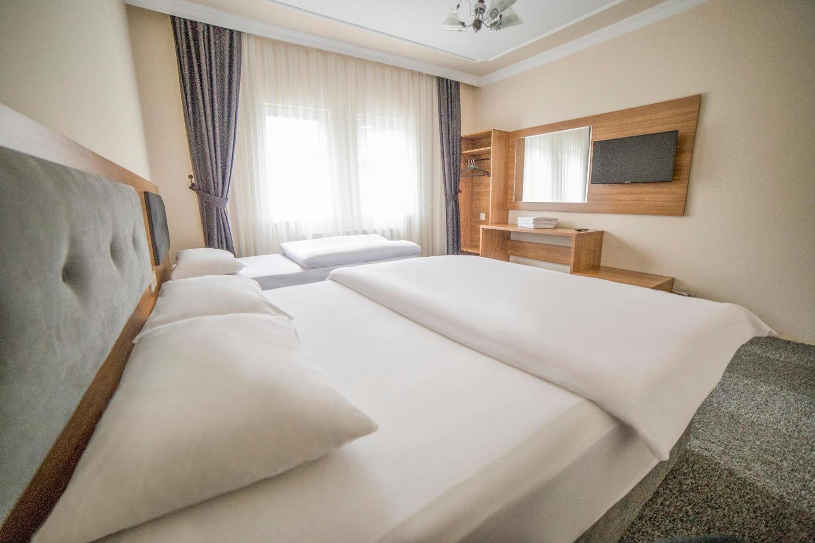 غرفة ثلاثية بإطلالة على الجبل، Butik Inceli Hotel 4/7