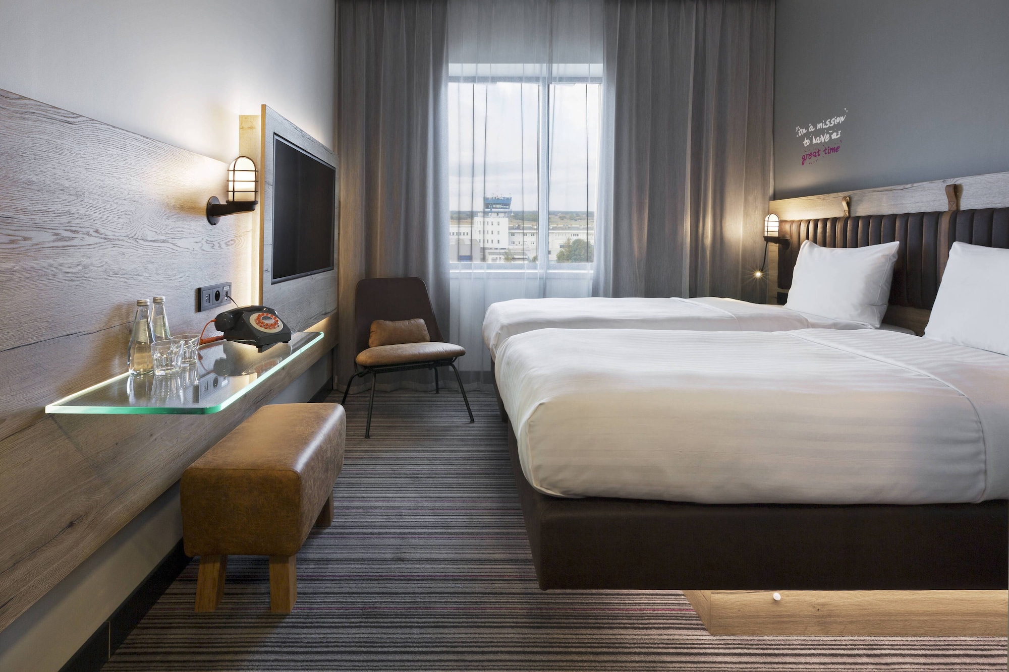 Room at Moxy Katowice Airport, Ozarowice