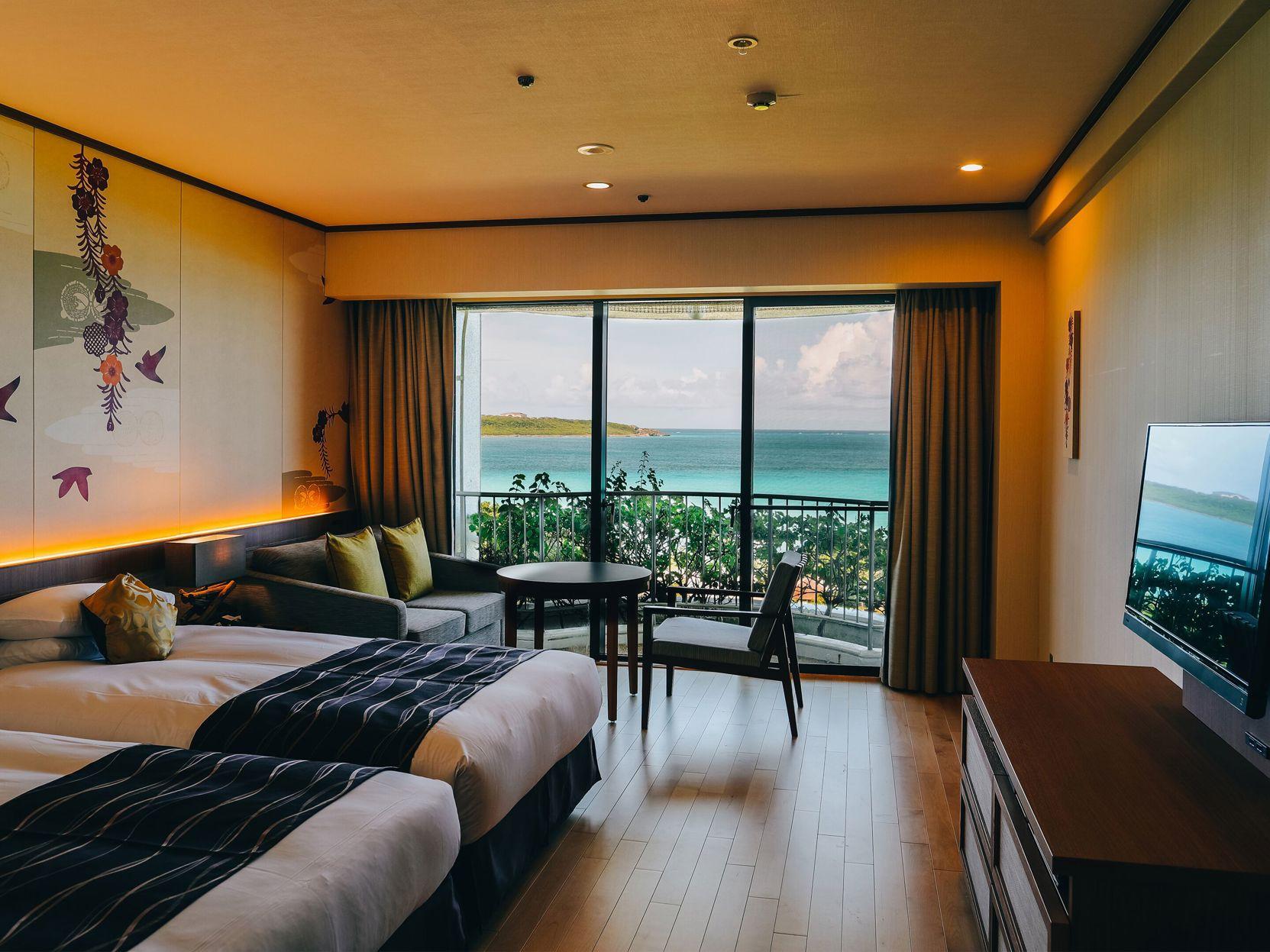 Standard, Twin Beds, Sea View, Indoor Wing