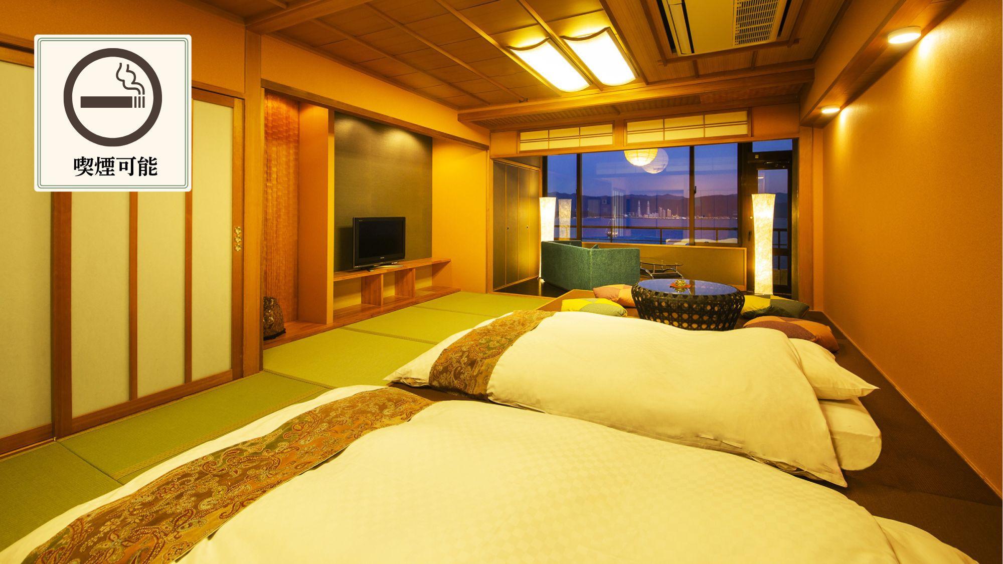 Japanese, Outdoor Bath, Top Floor