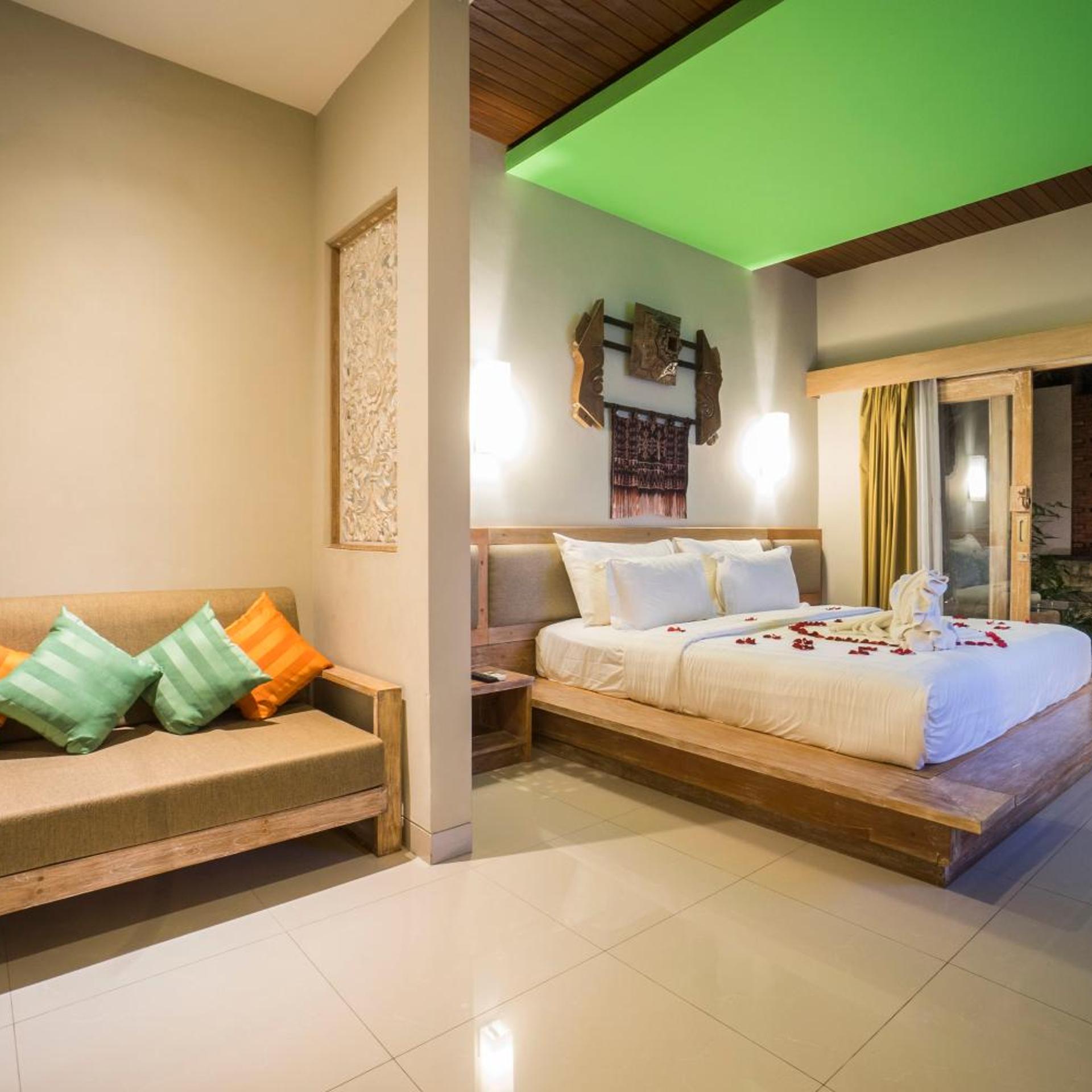 LUXURY, DOUBLE BED